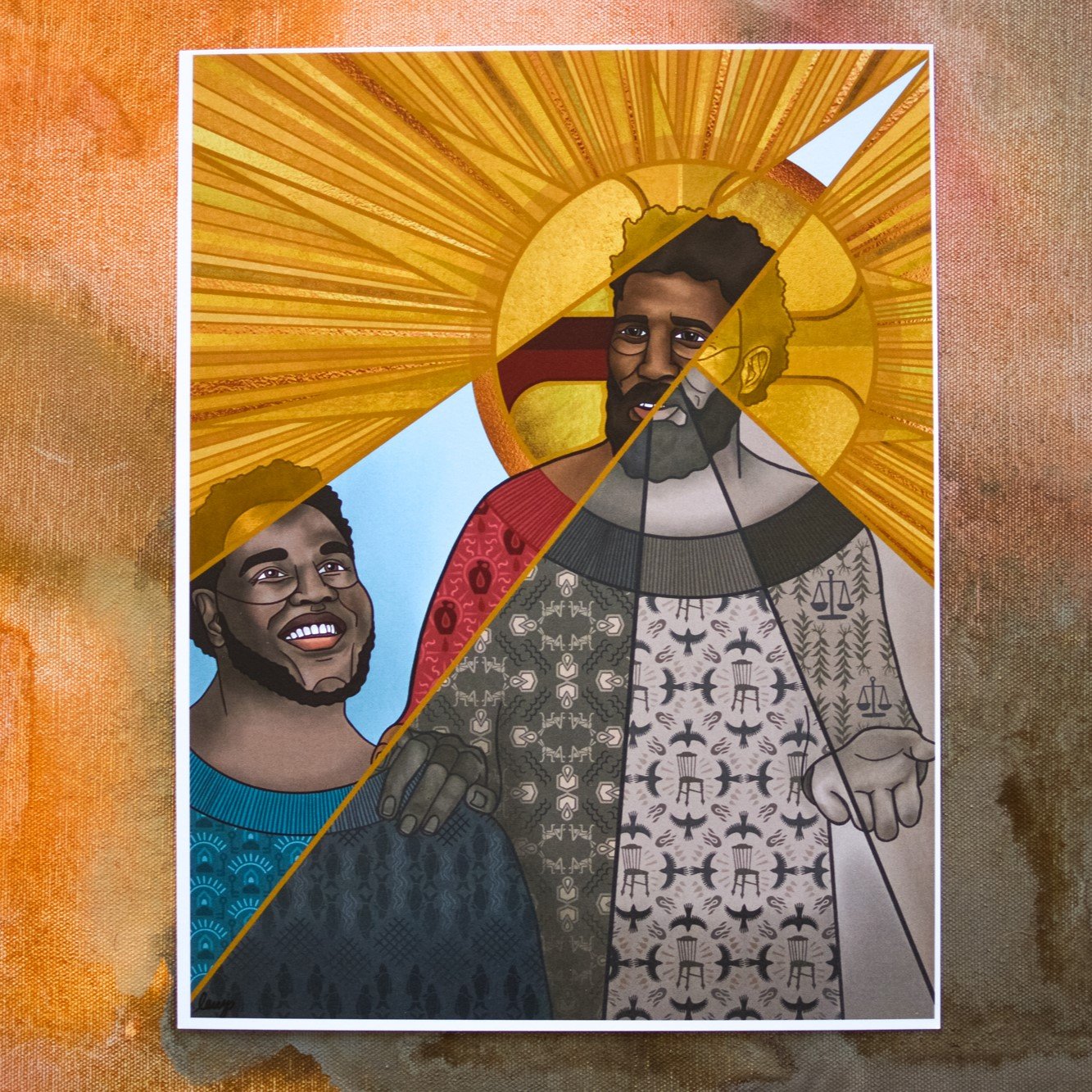 Who Do You Say That I Am? by Lauren Wright Pittman
Inspired by Matthew 16:13-20
Digital painting
THIRD SUNDAY OF LENT