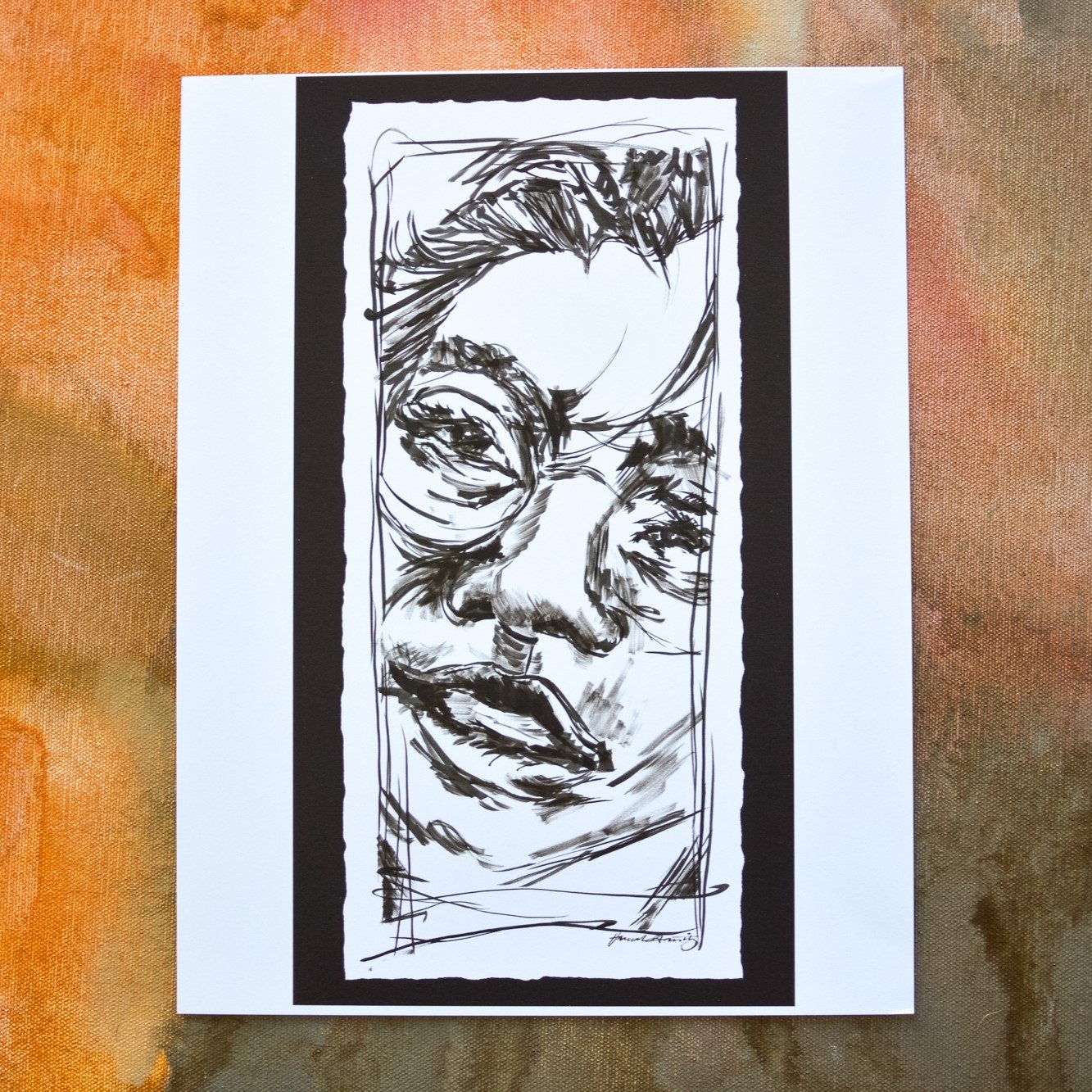 Beseeching by Hannah Garrity
Inspired by Matthew 16:21-23
Ink on paper
FOURTH SUNDAY OF LENT