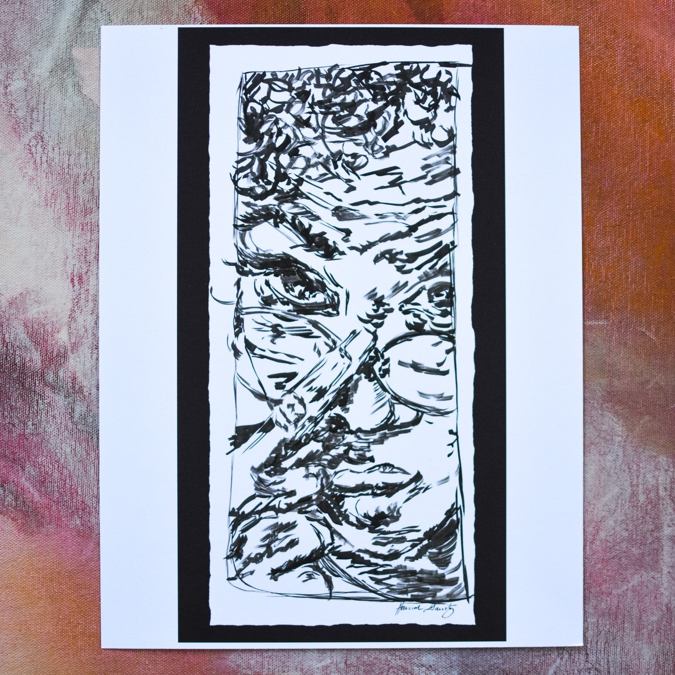 Really? by Hannah Garrity
Inspired by John 13:31-38
Ink on paper
GOOD FRIDAY - STATIONS OF PETER