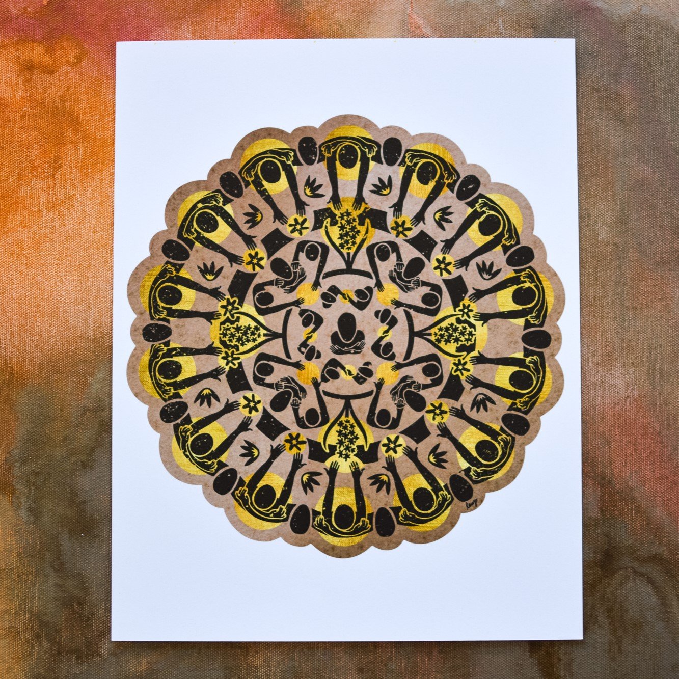 Seventy-seven Times by Lauren Wright Pittman
Inspired by Matthew 18:15-22
Digital painting
FIFTH SUNDAY OF LENT