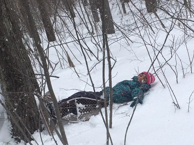 Raquettes - enfant dans la neige.JPG