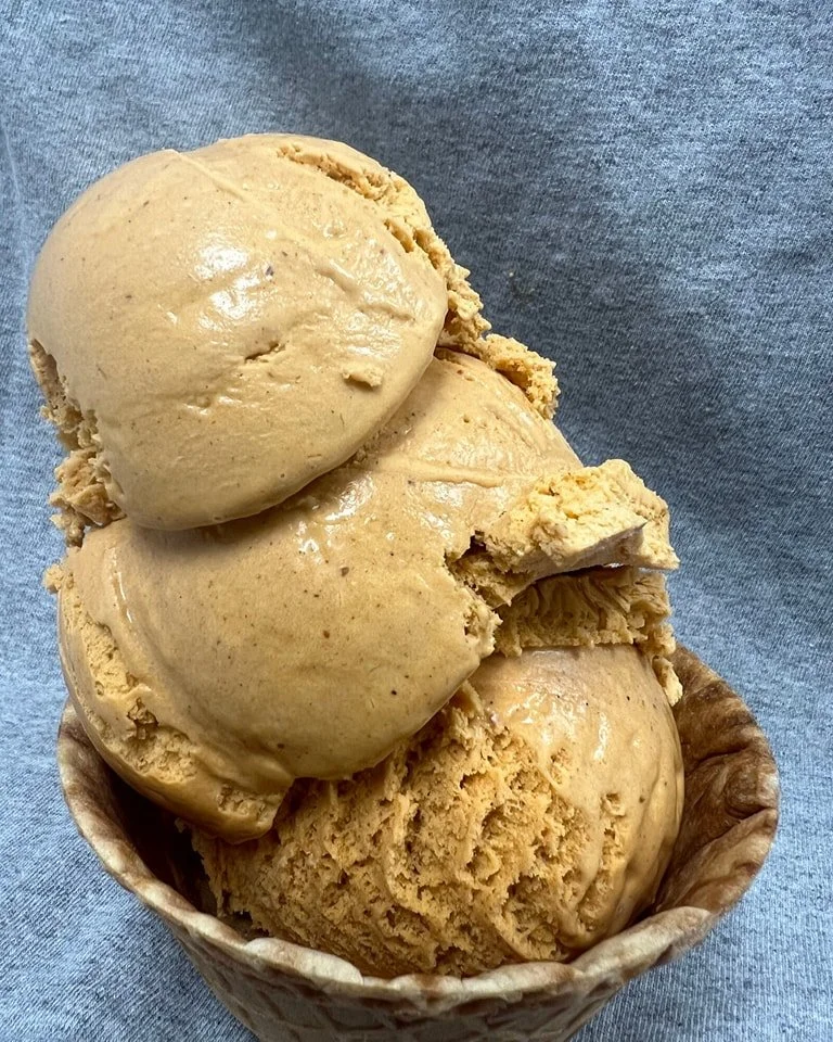 Pumpkin ice cream