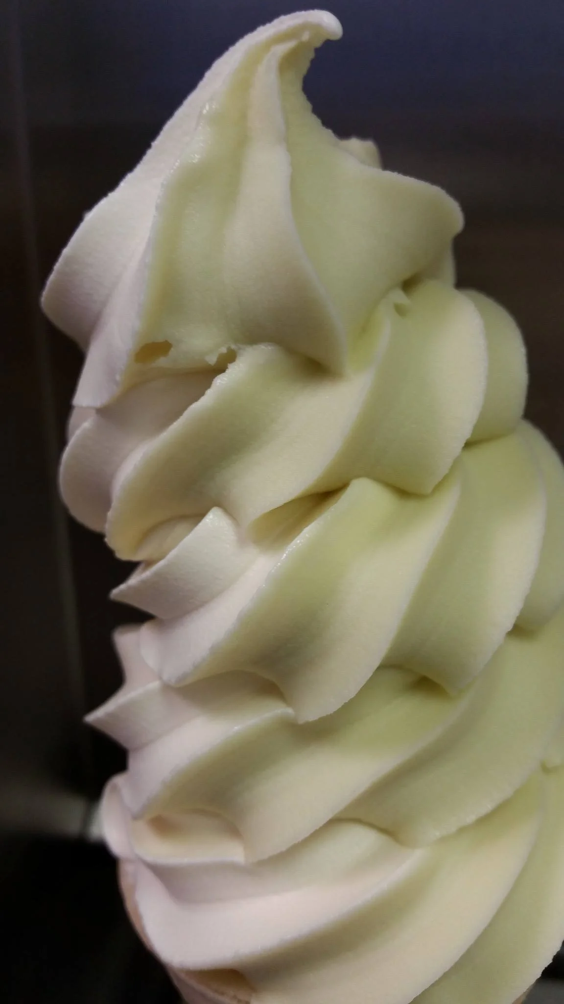 key lime sherbet ice cream cone