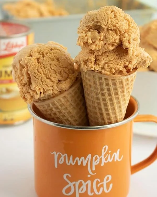 pumpkin ice cream