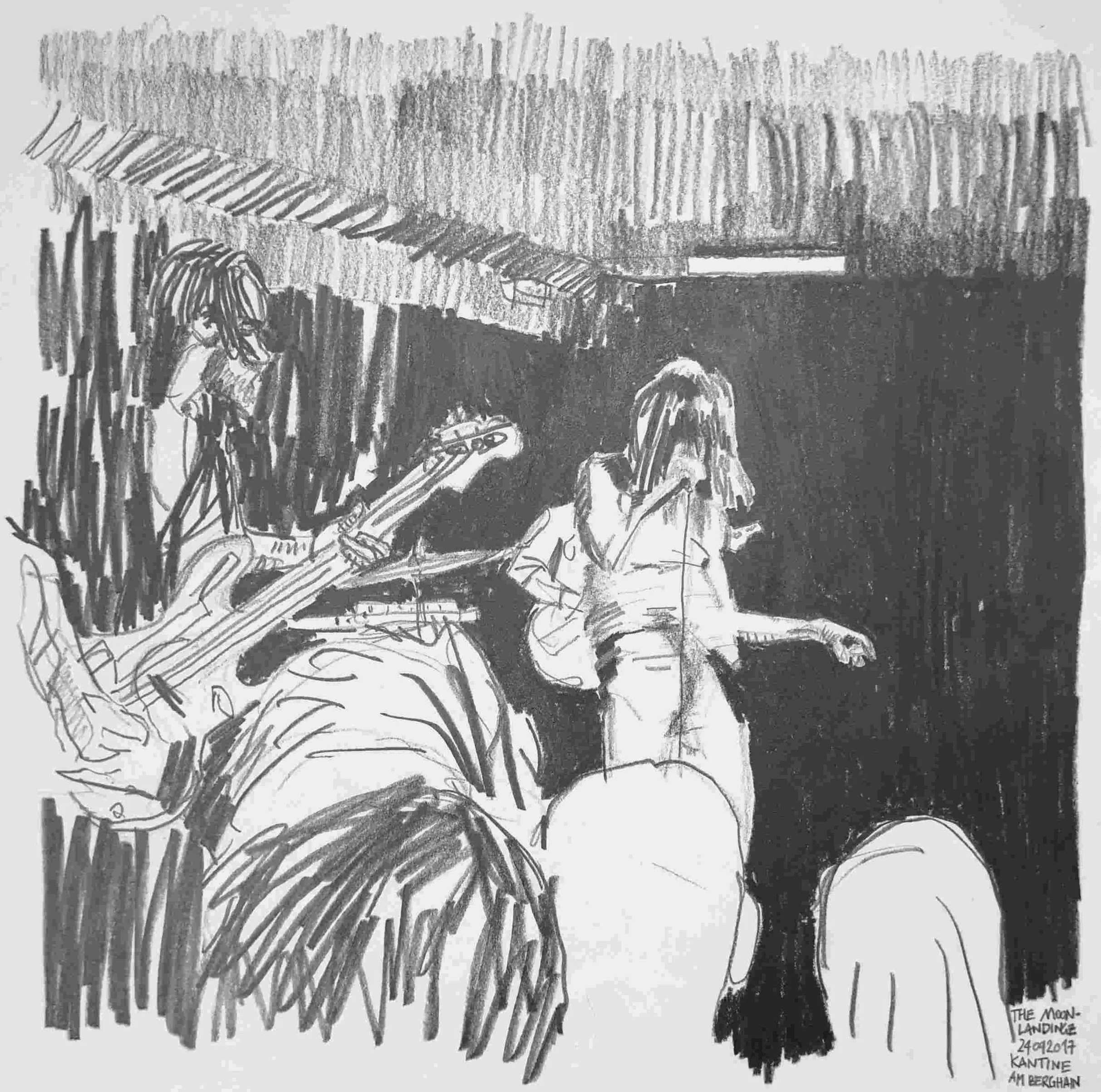 no.168, The Moonlandingz, 24.04.2017, Kantine am Berghain