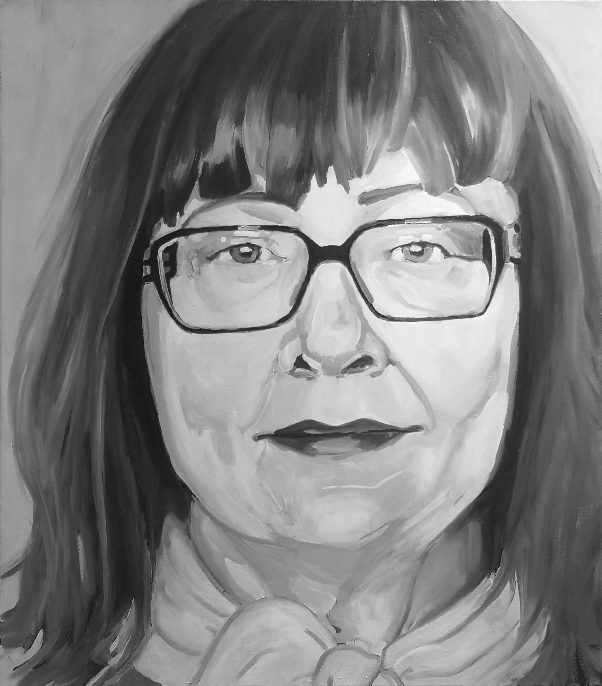 Françoise Cactus
(70x80cm, oil on canvas)