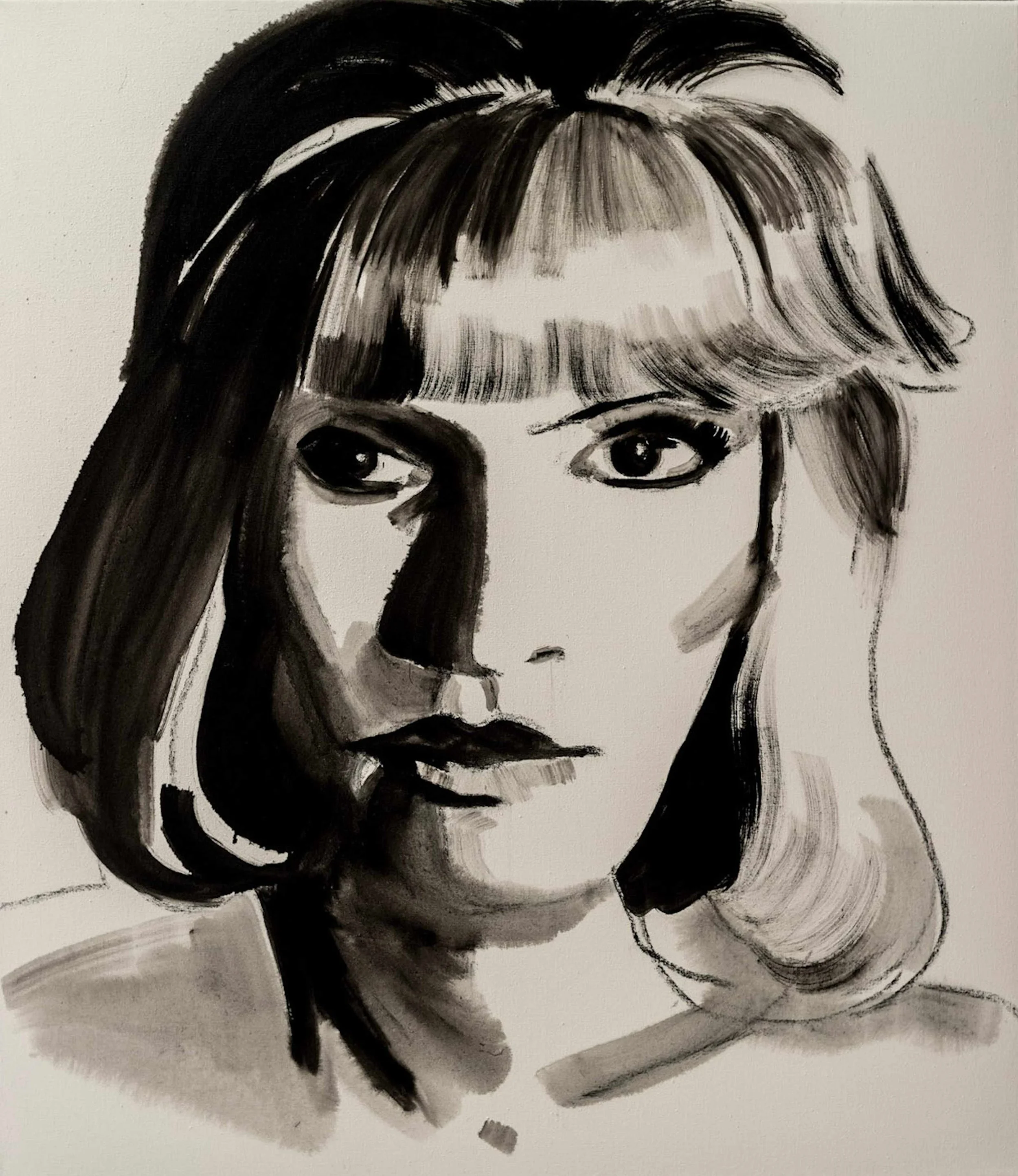 Jayne County
(70x80cm, oil on canvas)