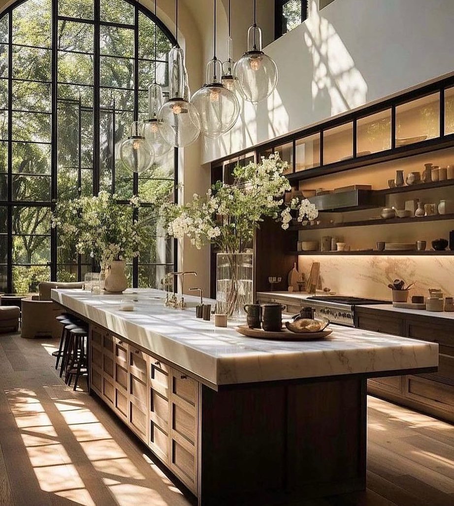 Kitchen inspiration courtesy of @moncxiii 

#homeinspo #interiordesign #kitchen #property #relocatebydesign #relaestate #londonhomes #dreamkitchen