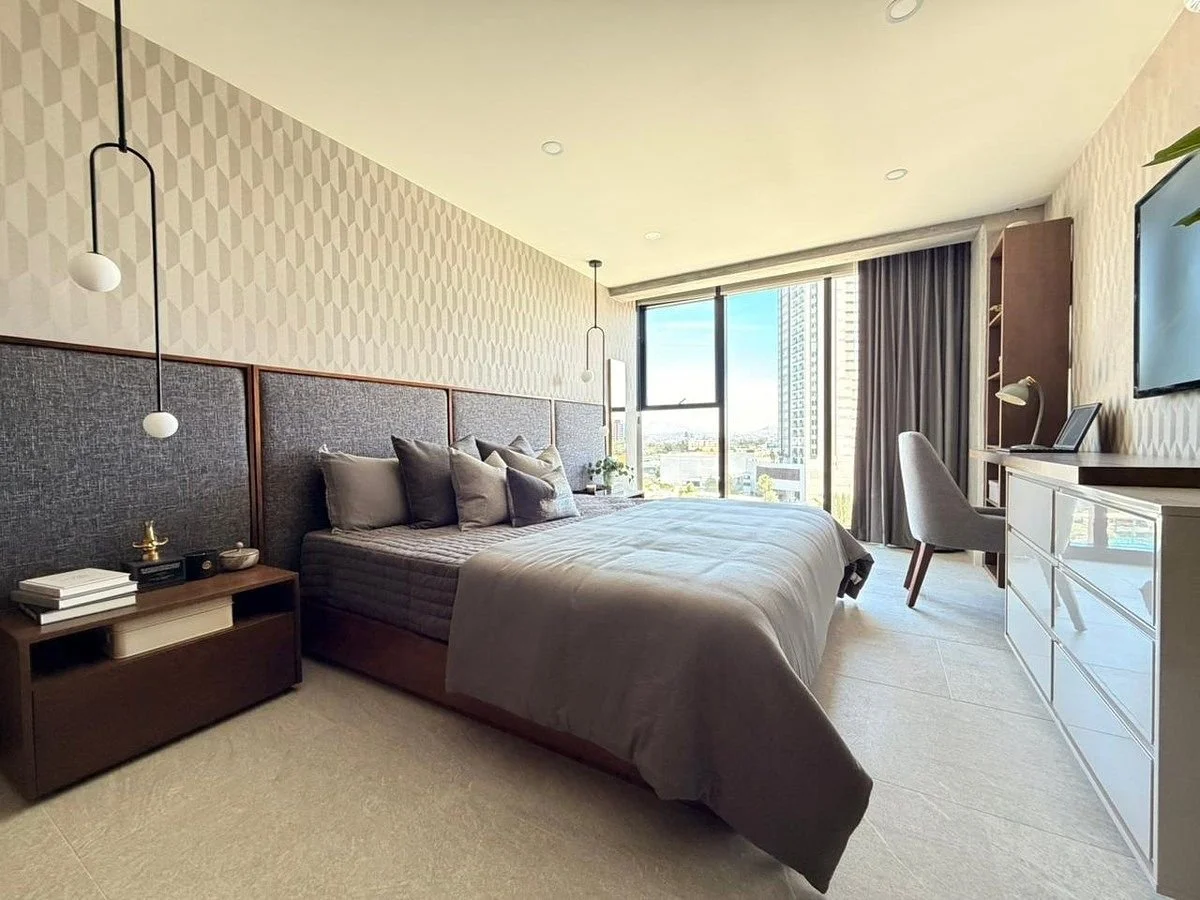 The Park Torre 2 | Departamento 1 recámara | 61 m² 