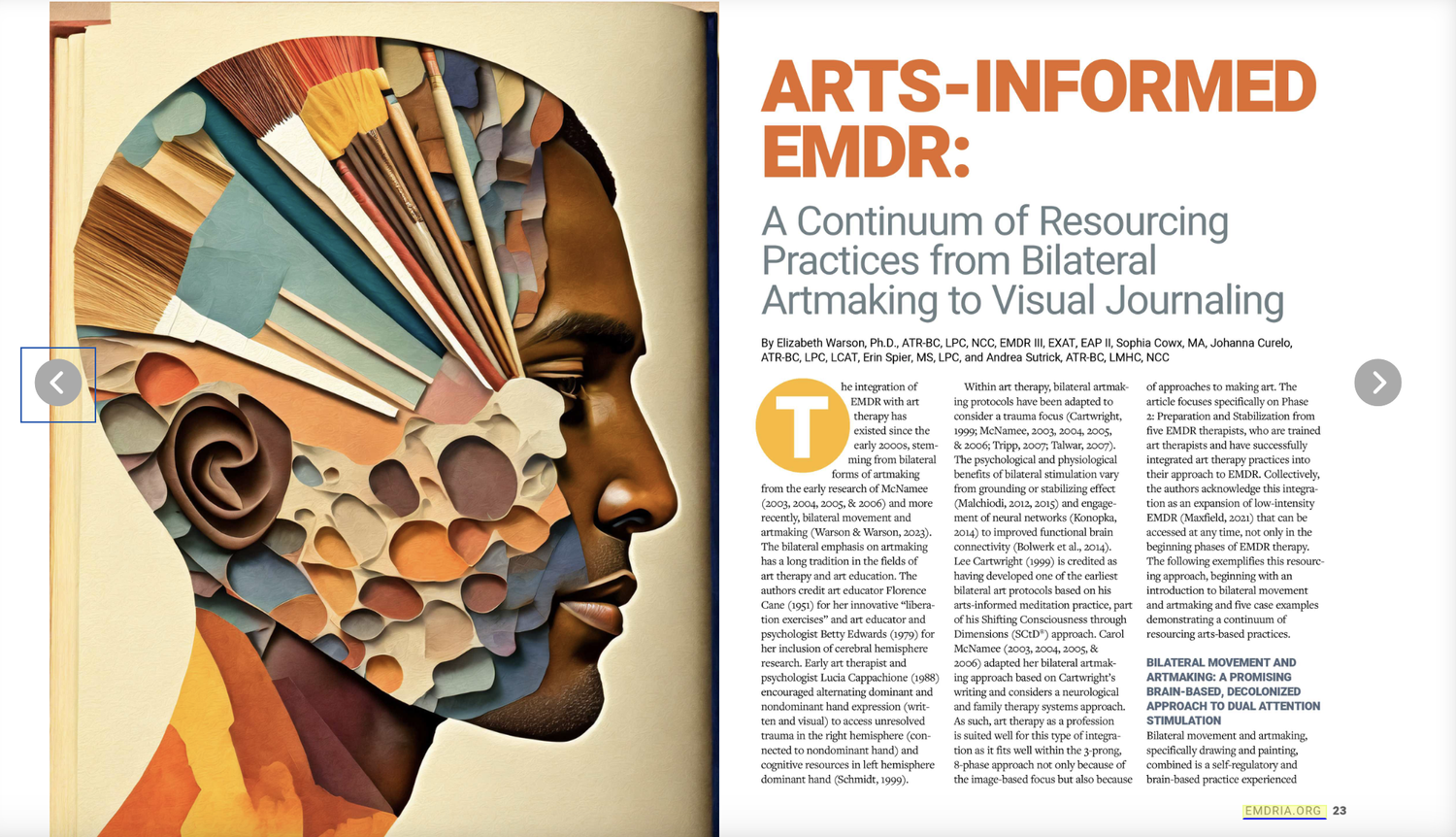 What is Arts-Informed EMDR? — Andrea Sutrick Art Therapy