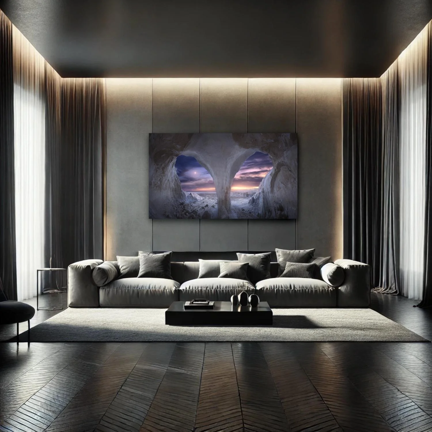 Alien Kazakhstan Landscape Fine Art Print | Isabella Tabacchi