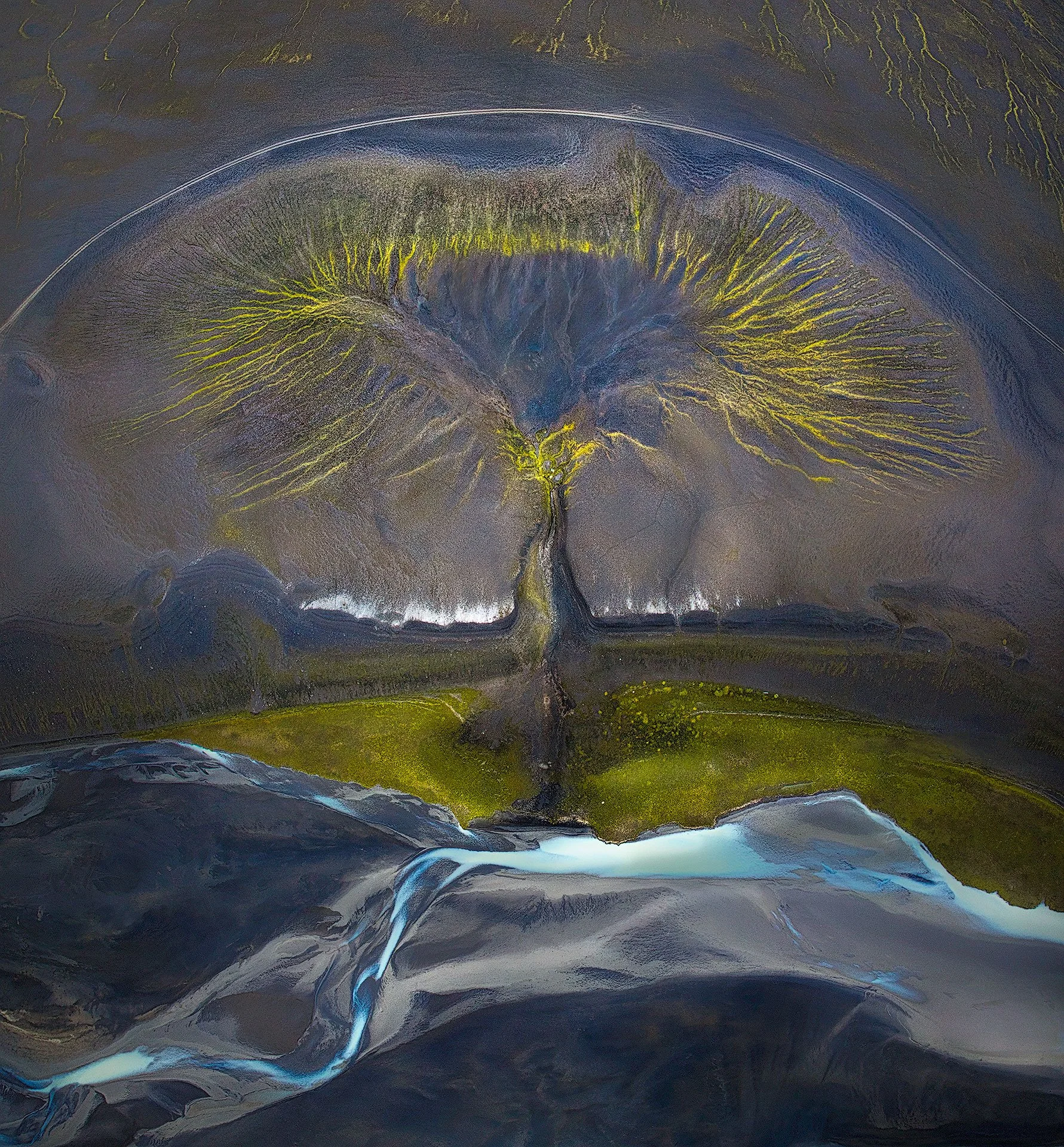 Tree of Life Iceland: How I Discovered and Named This Aerial Landscape