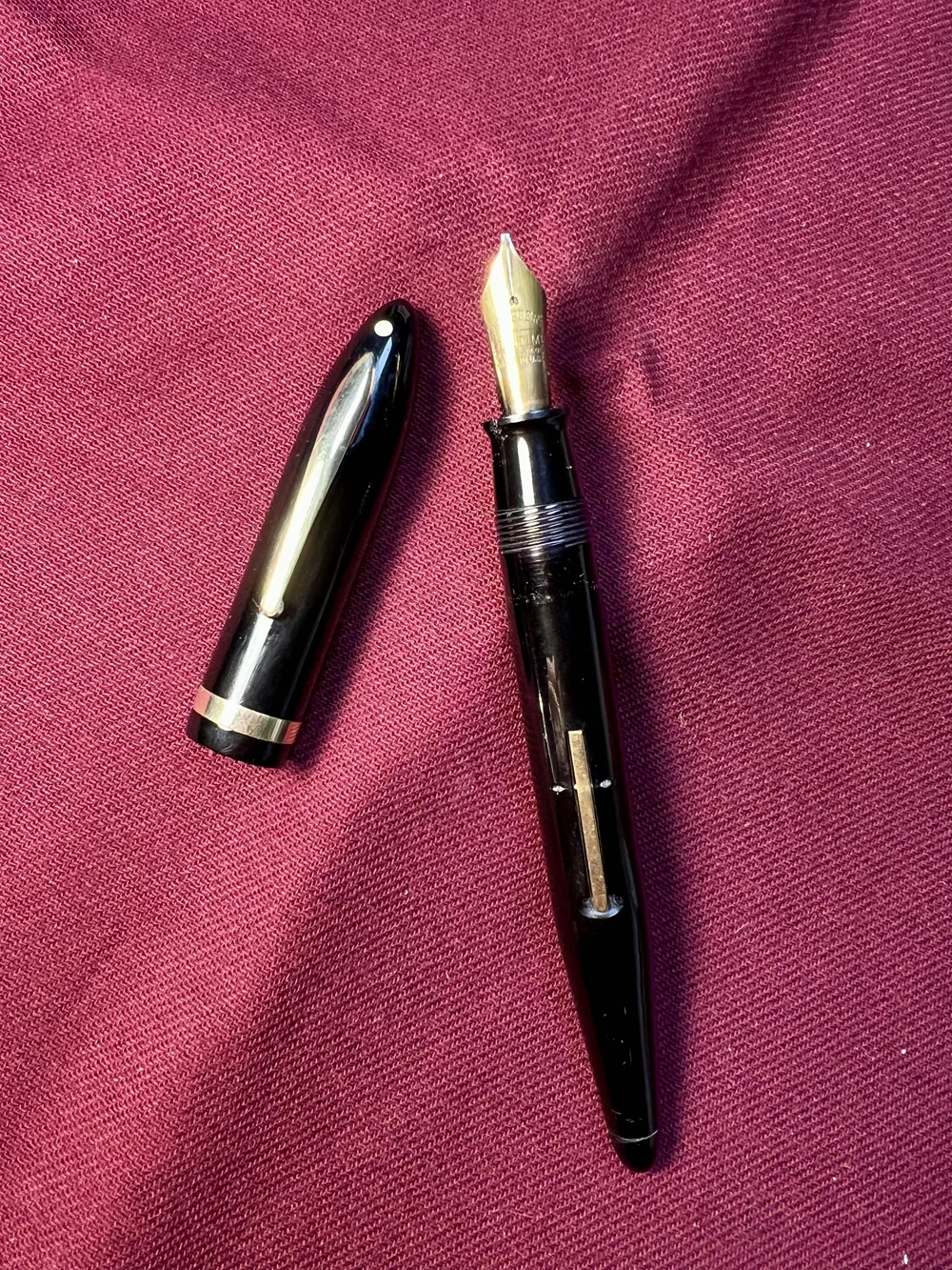 Sheaffer Balance Oversized Stub — Inkpen Vintage Fountain Pen