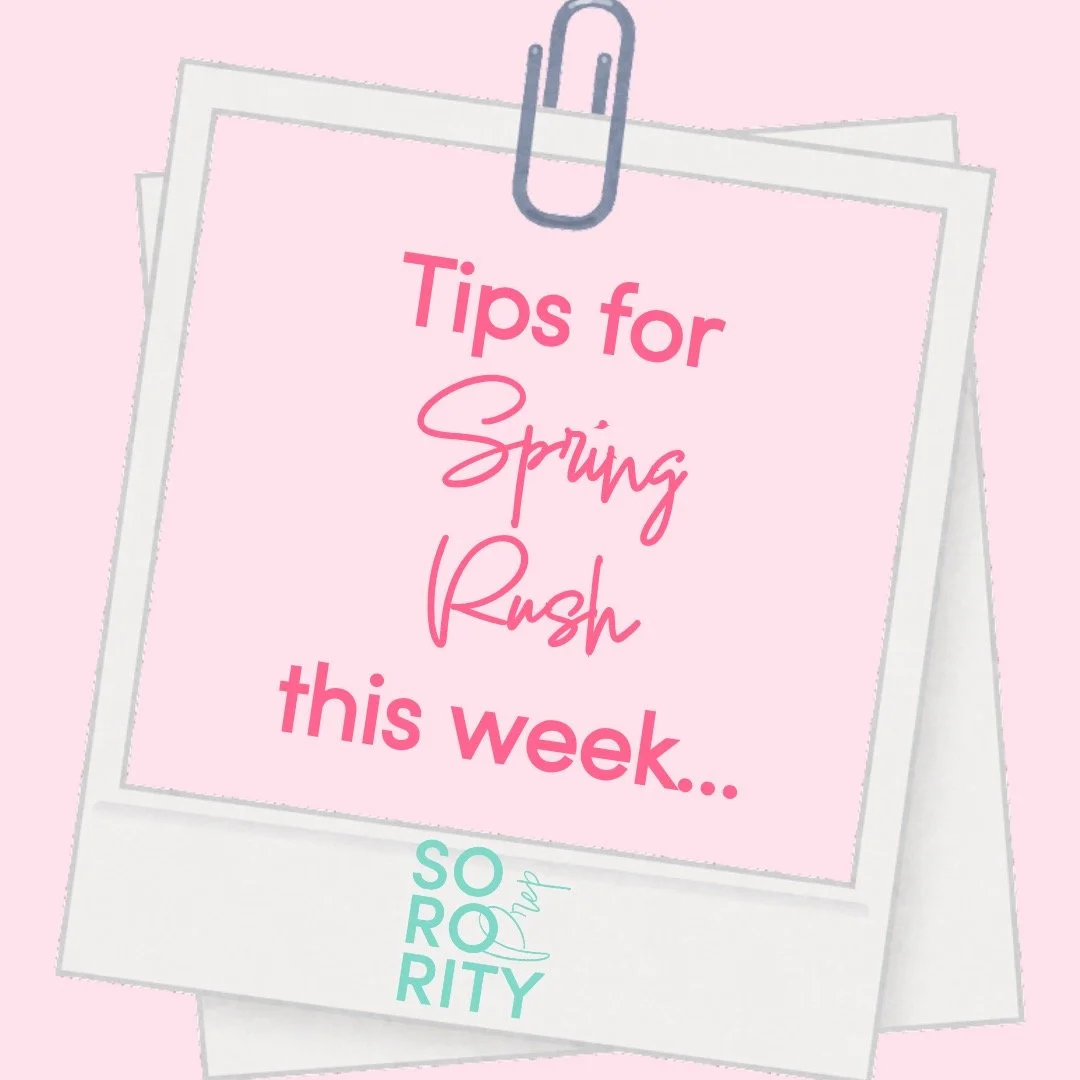 🌸 Spring Recruitment: Tips for This Week 🌸

Spring recruitment isn&rsquo;t just about chapters &mdash; it&rsquo;s about connections, confidence, and community. Here&rsquo;s how to make the most of this week 👇 

Get to Know Your Rho Gamma Group AKA