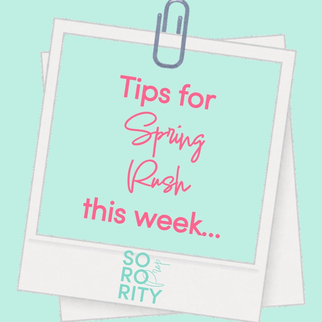 🌸 Spring Recruitment: Tips for This Week 🌸

Spring recruitment isn&rsquo;t just about chapters &mdash; it&rsquo;s about connections, confidence, and community. Here&rsquo;s how to make the most of this week👇 

Be Intentional With New Friends
Frien