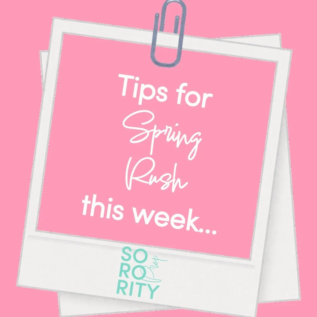 🌸 Spring Recruitment: Tips for This Week 🌸

Spring recruitment isn&rsquo;t just about chapters &mdash; it&rsquo;s about connections, confidence, and community. Here&rsquo;s how to make the most of this week 👇 

Utilize Your Recruitment Counselors
