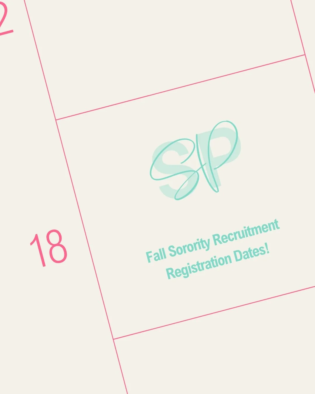 Recruitment registration season is here ✨ Staying on top of deadlines is one of the first steps to being fully prepared for recruitment!

Use this calendar to see when recruitment registration opens at different campuses so you don&rsquo;t miss an im
