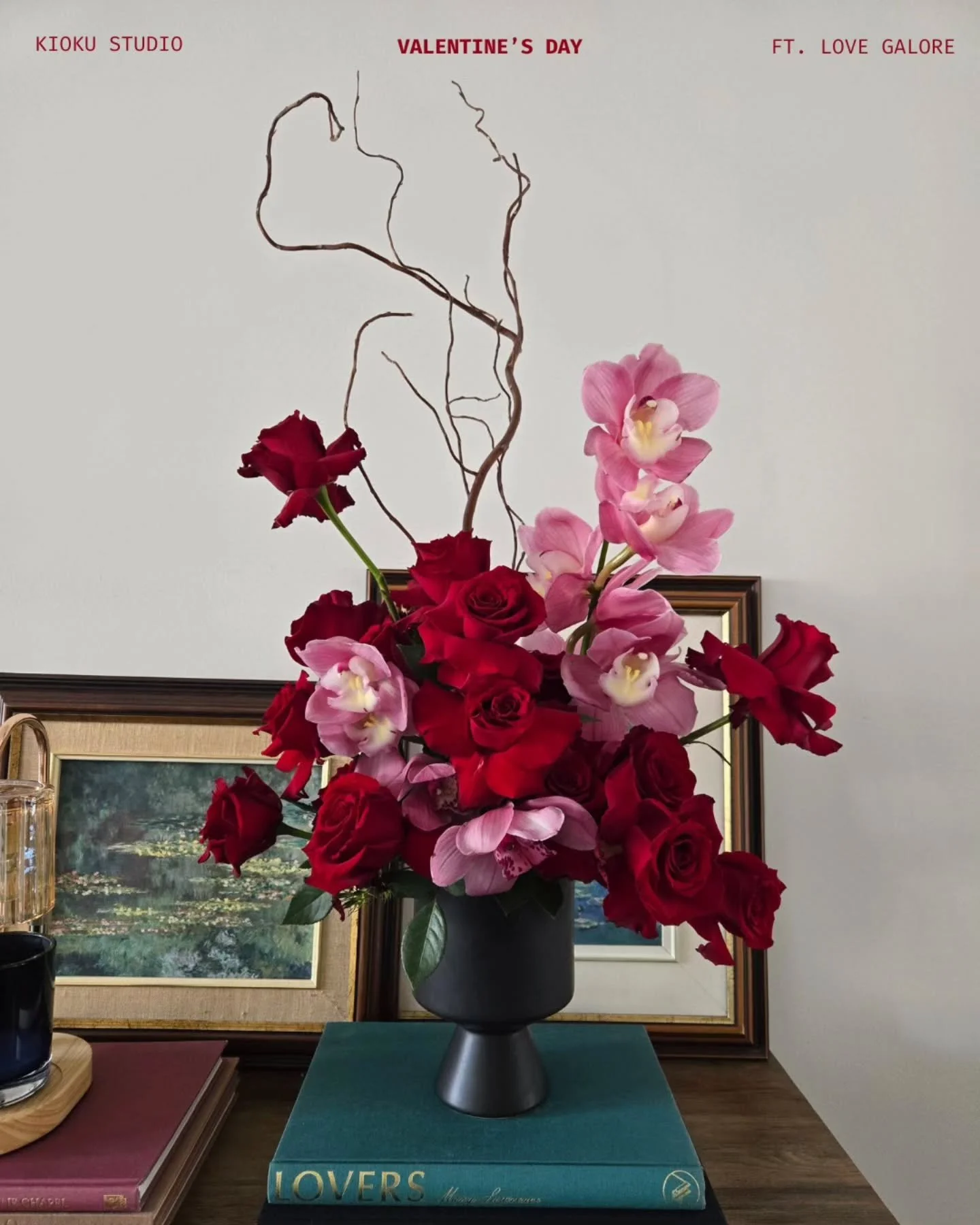 Wish them roses, with a Kioku twist. Available now for preorder ˚ ༘ ✿