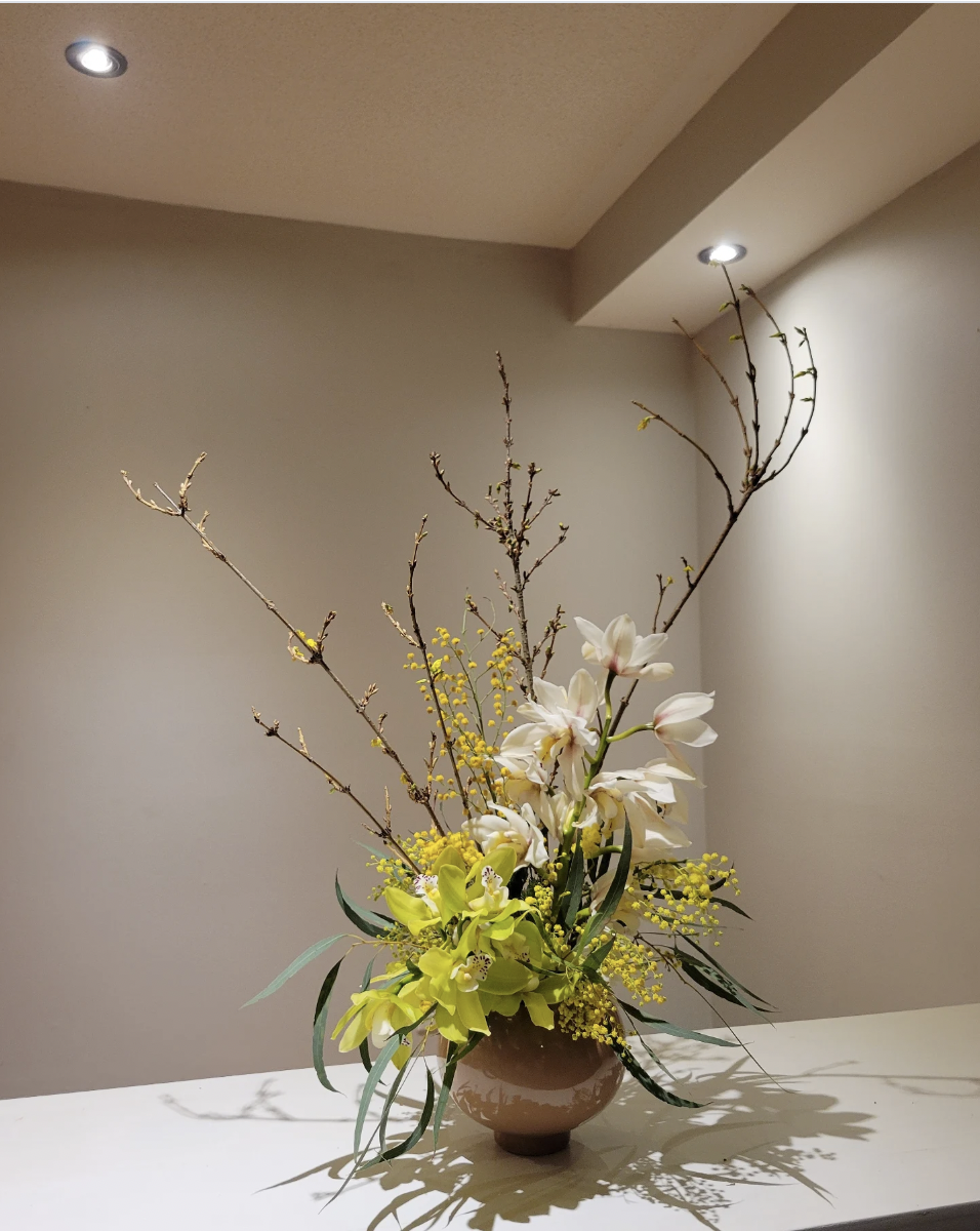 luxe minimal ikebana: $300