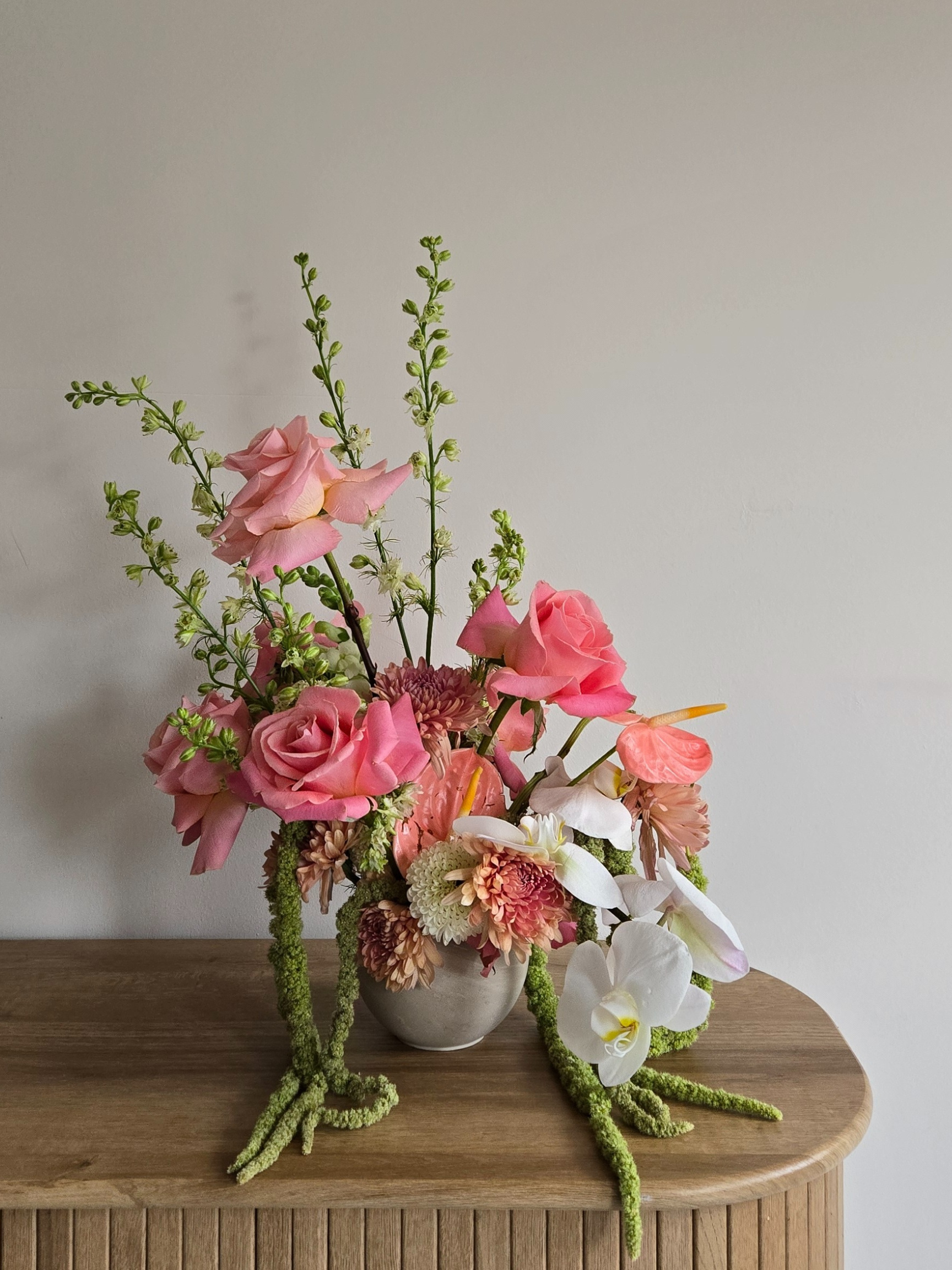 grand modern ikebana: $260