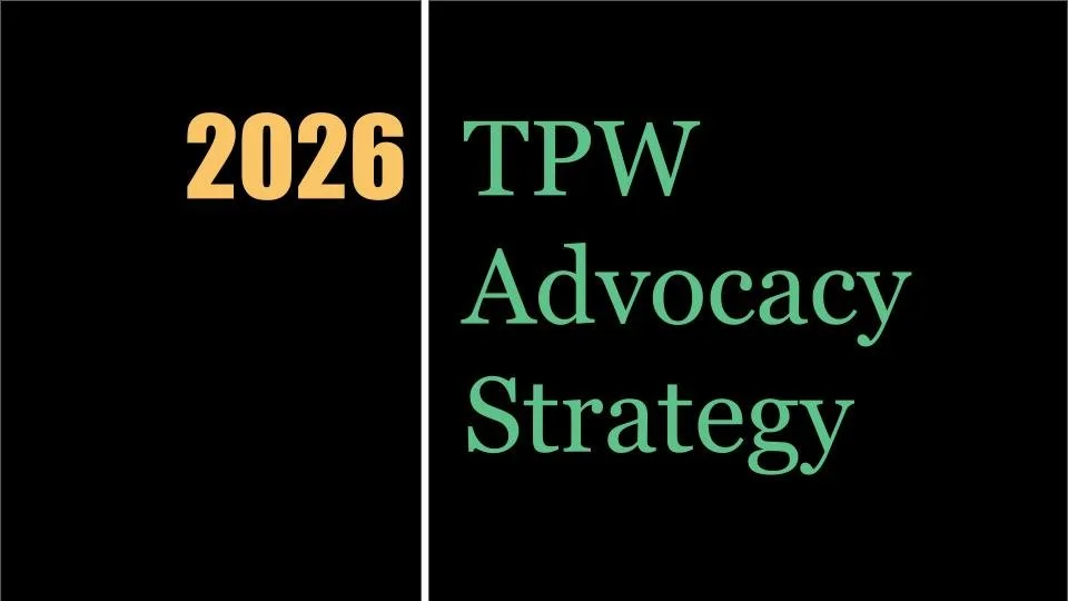 2026 TPW Advocacy Strategy Cover Slide