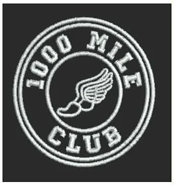 1,000 Mile Club Logo
