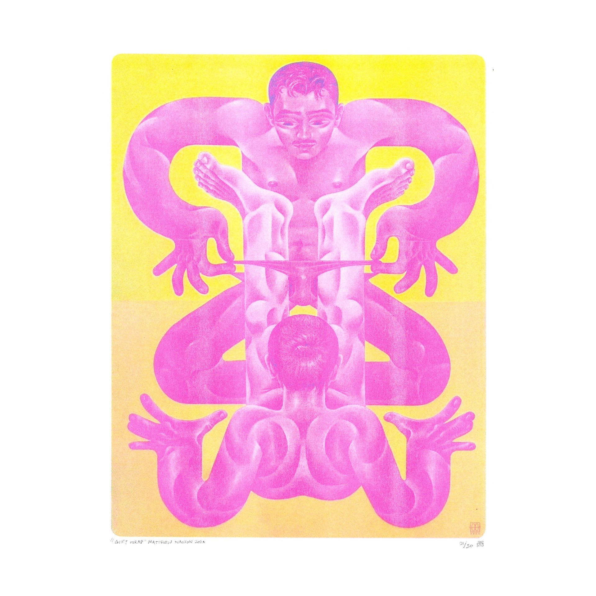 'GIFT WRAP' Limited Edition Risograph Print