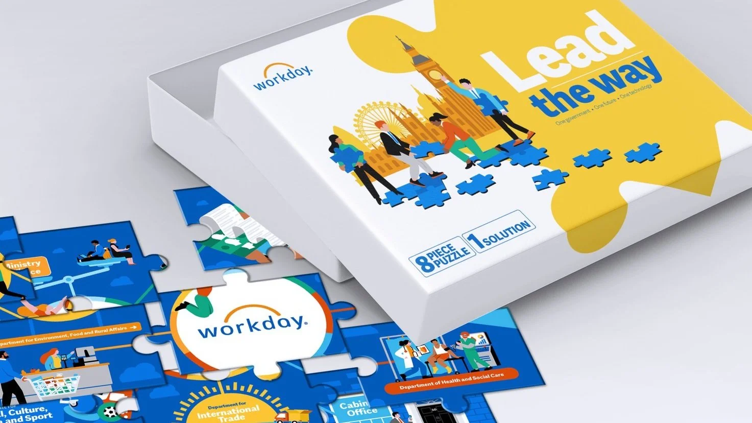 Government Matrix Jigsaw Direct Mail