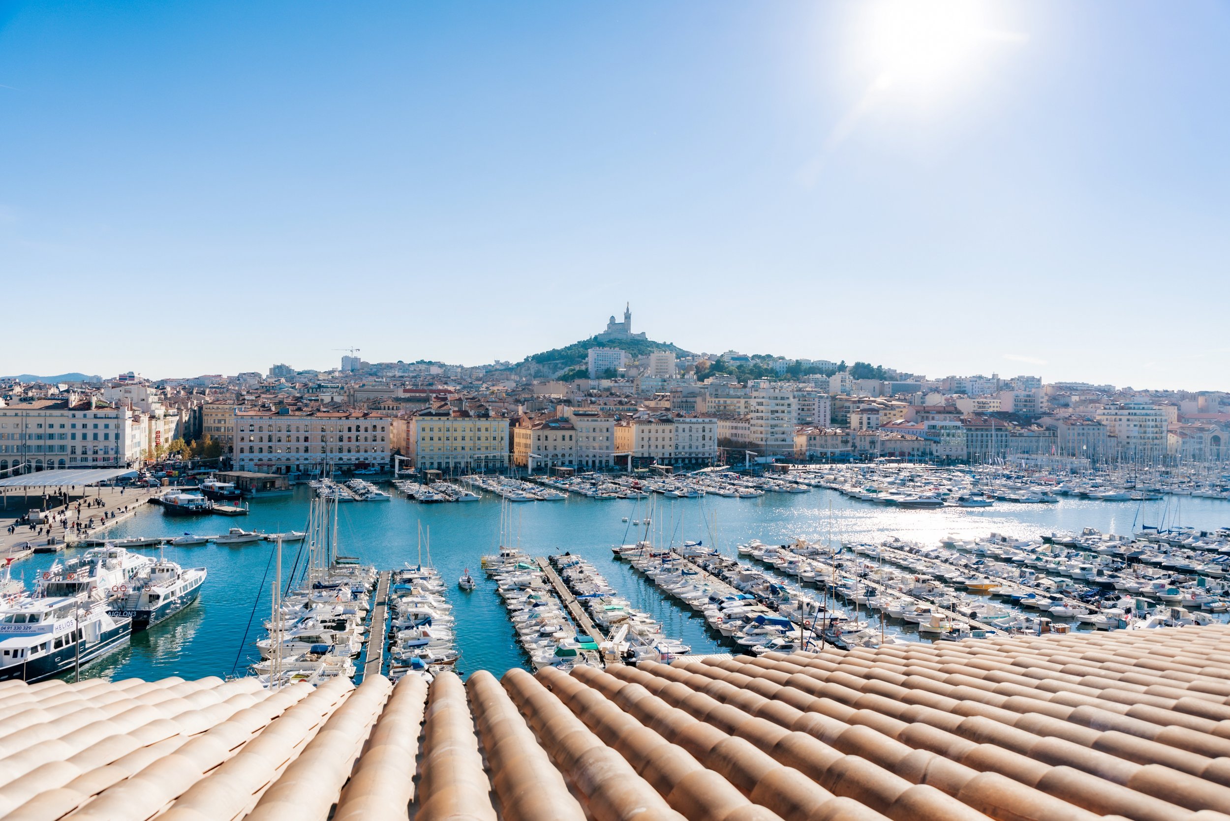  Take in all of Marseille and Mont Saint-Michel from the terrace of Hôtel La Residence 