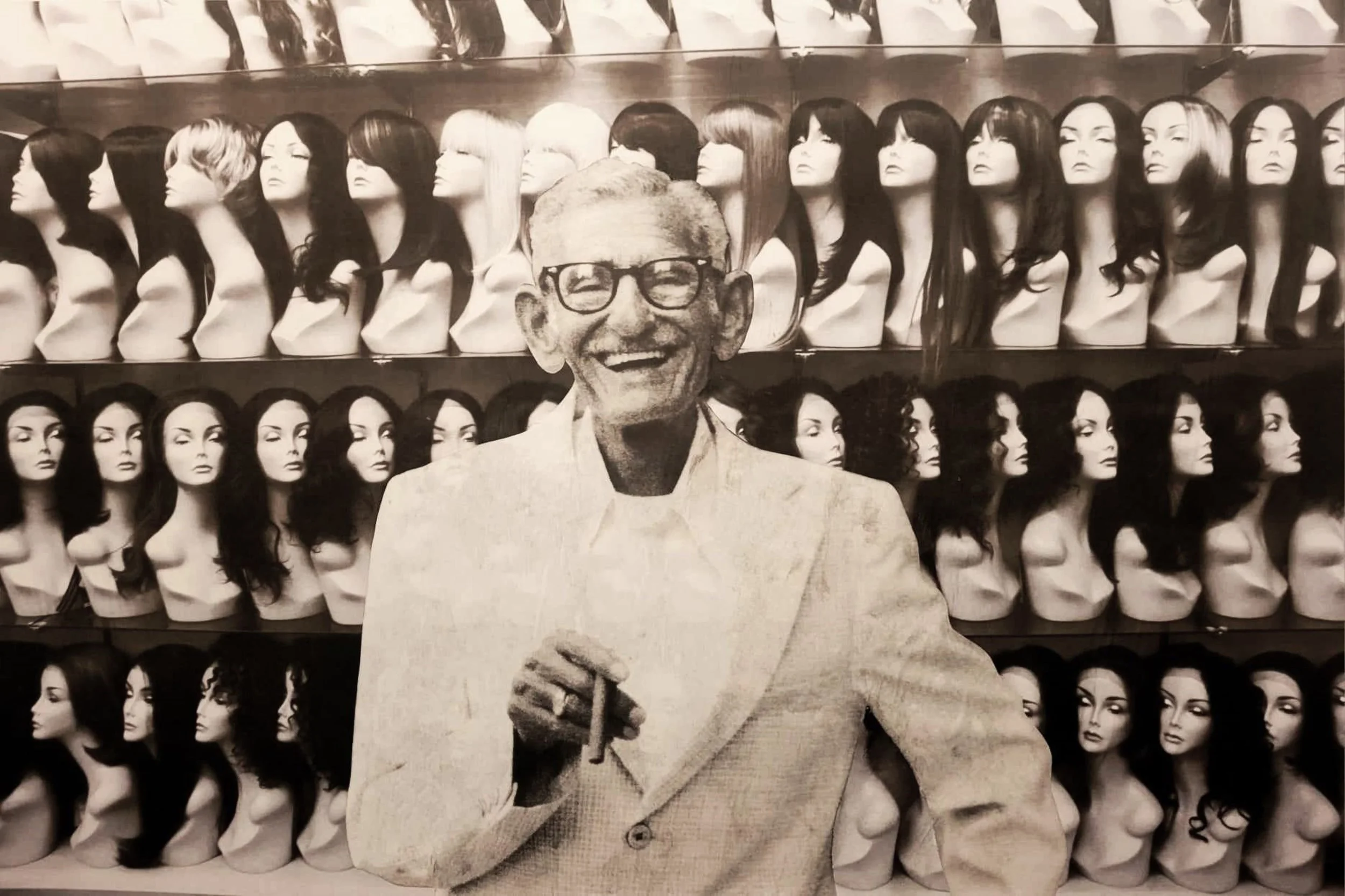 Fun at Wig Shop 32"x24"