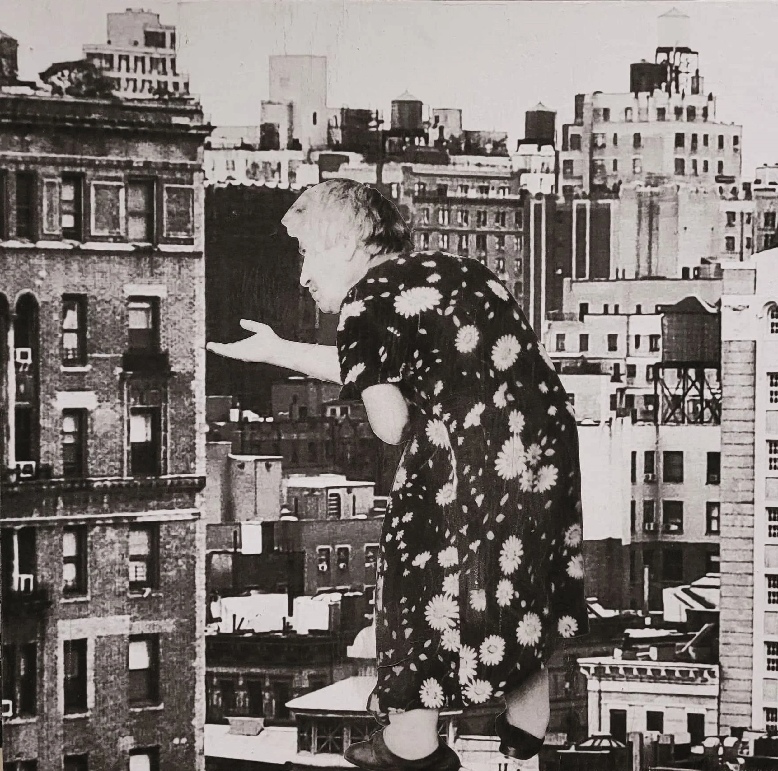 Water for the flowers 24"x24"