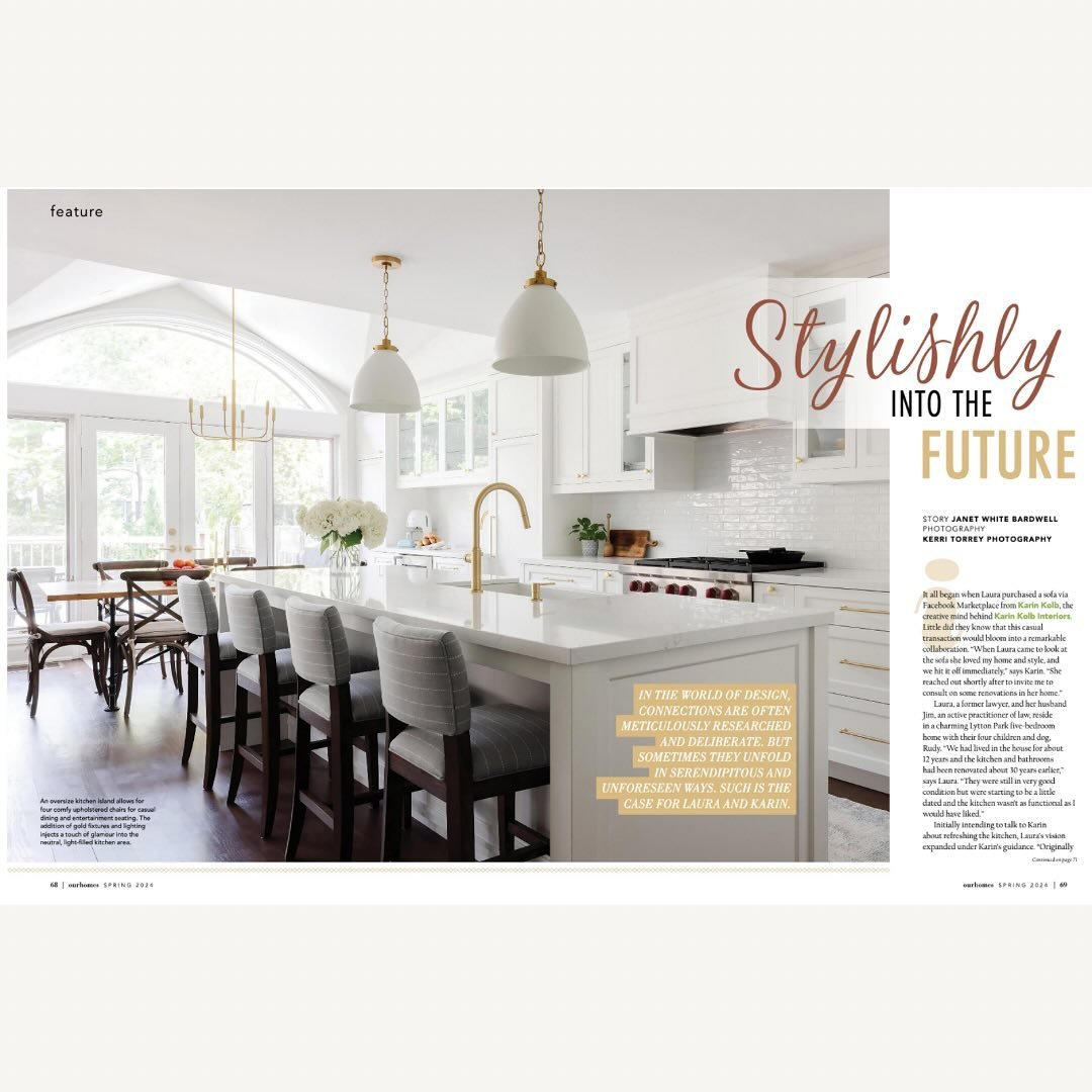 I&rsquo;m thrilled to share our feature in @ourhomesmagazine Best of Ontario showcasing our Glengrove Ave West Project! Link in Bio for the full article. 

A huge thank you to my team, trade partners and suppliers who worked on this project with us! 