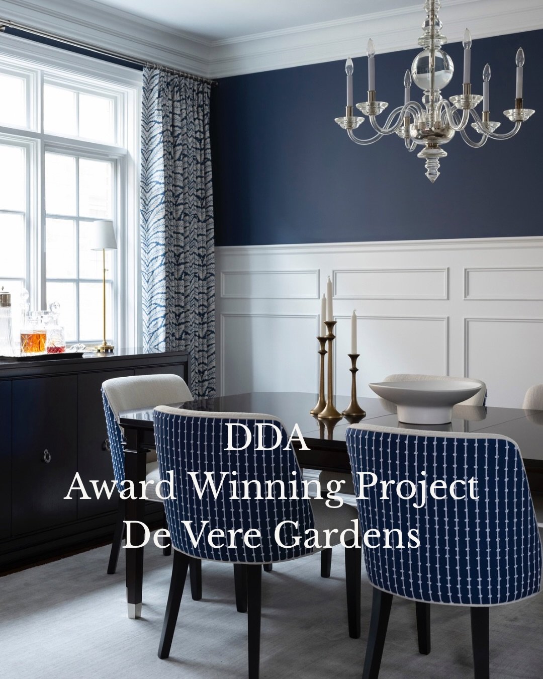We were thrilled to be named a finalist and to win Silver for our De Vere Gardens project in the Interior Decoration Over $100,000 category!

Swipe through to see some of the highlights from this beautiful home, created for the sweetest clients. Thei