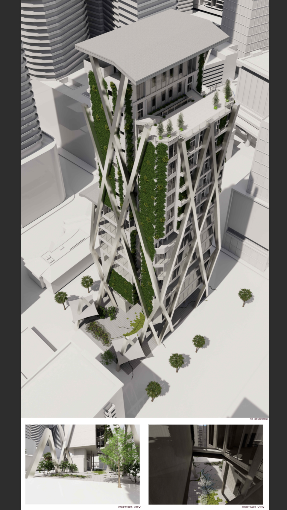 Exhibit 3: #16  Sezin Dieleman: Architectualism High Rise Exhibit 2