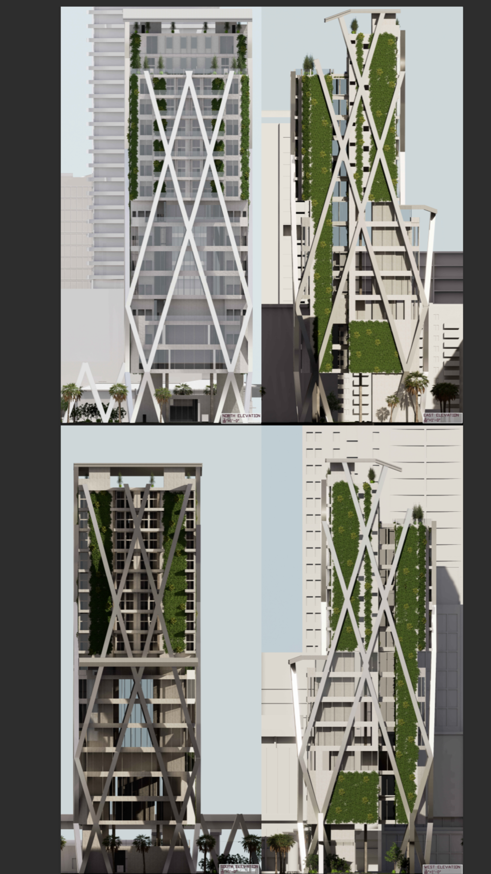 Exhibit 3: #15  Sezin Dieleman: Architectualism High Rise Exhibit 1