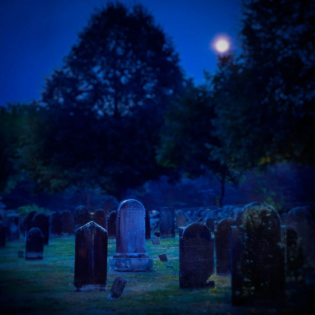 Old graveyard in #SudburyMA ⁠
#EtherealPhotography #SpookySeason #FineArtPhoto #Graveyard #Happy Halloween #PhotographersOfInstagram #HauntingBeauty