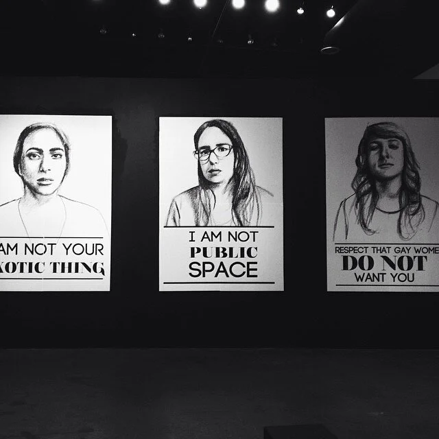 Stop Telling Women To Smile Exhibit Extended! Join us May 2, 2014 for the Closing Party