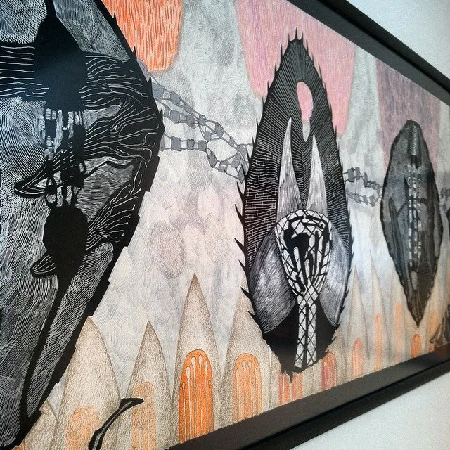 May 1st - June 20,  2015 • STRIATION: A Solo Exhibit by Jamie Treacy