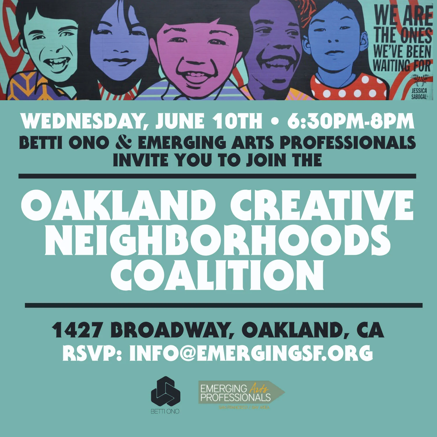 Oakland's New Creative Neighborhoods Coalition Announces First Meeting on June 10th