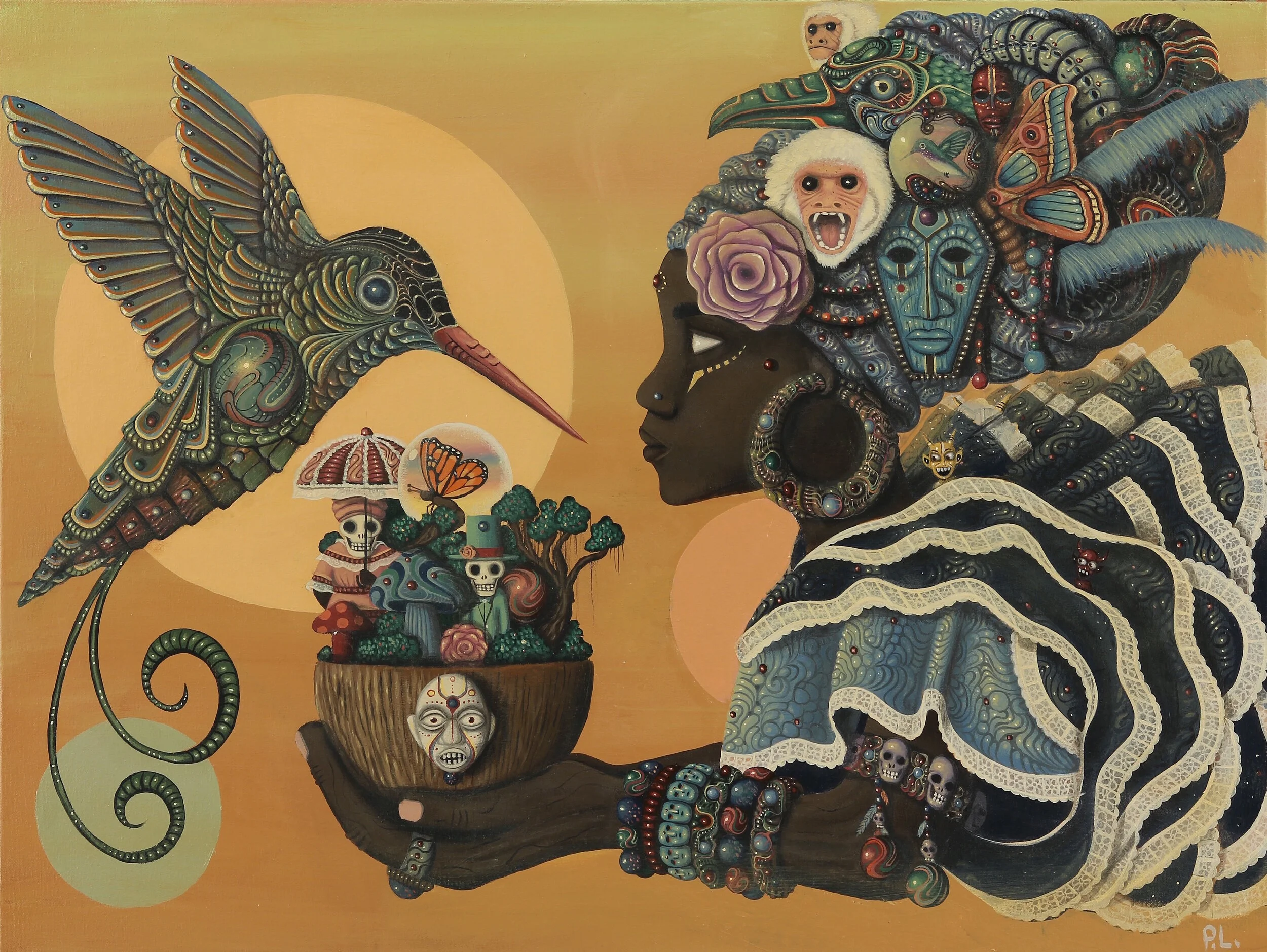 August 7 - Sept 13, 2015 • Roots of the Cotton Tree: Works by Paul Lewin