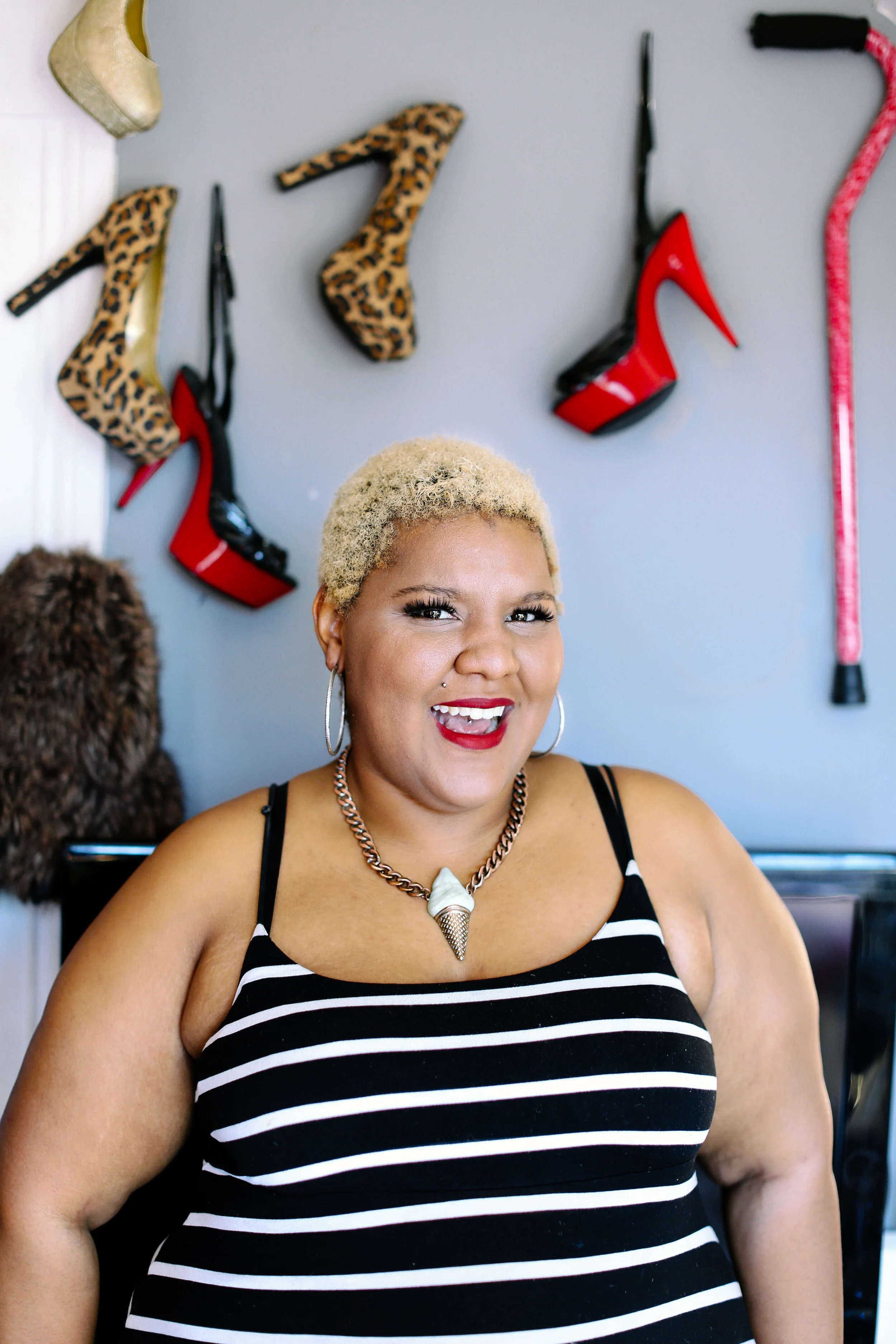 Betti Ono and Queer Cultural Center Co-Present "Femme as In..." by Amanda Arkansassy Harris and epli featuring The Lady Ms. Vagina Jenkins!