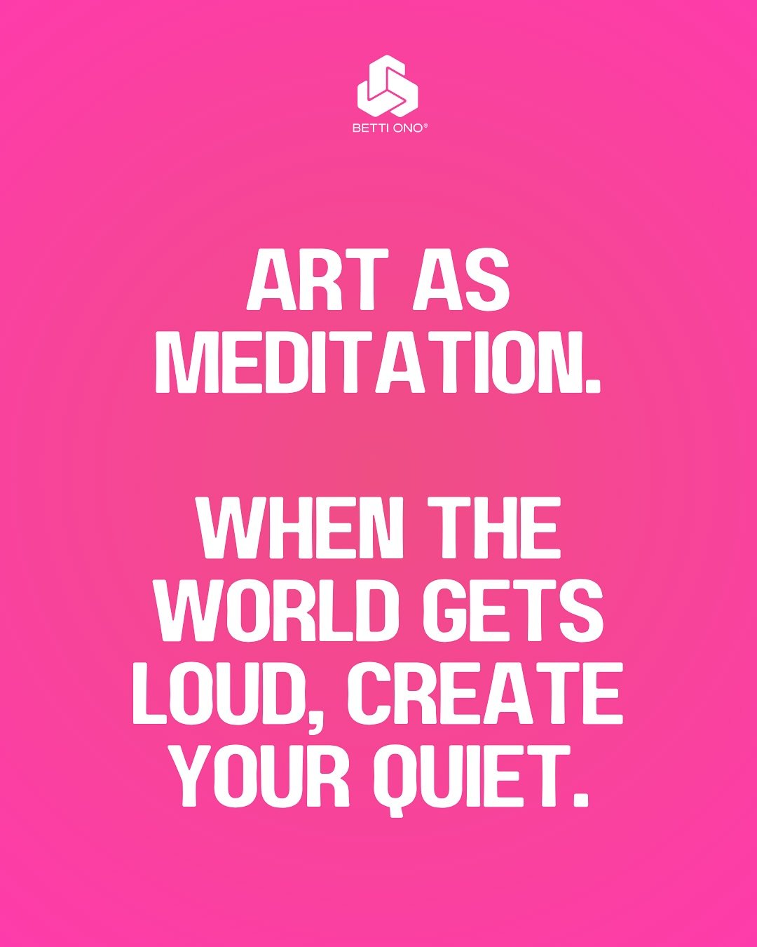 ART AS MEDITATION.
When the world gets loud, create your quiet. 🎨🧘🏾&zwj;♀️

Repetitive strokes. Focused hands. Color as breath.

✨ 3 simple ways to turn art into a grounding ritual:

1. Light a candle, play soft music, and create for 10 minutes&md