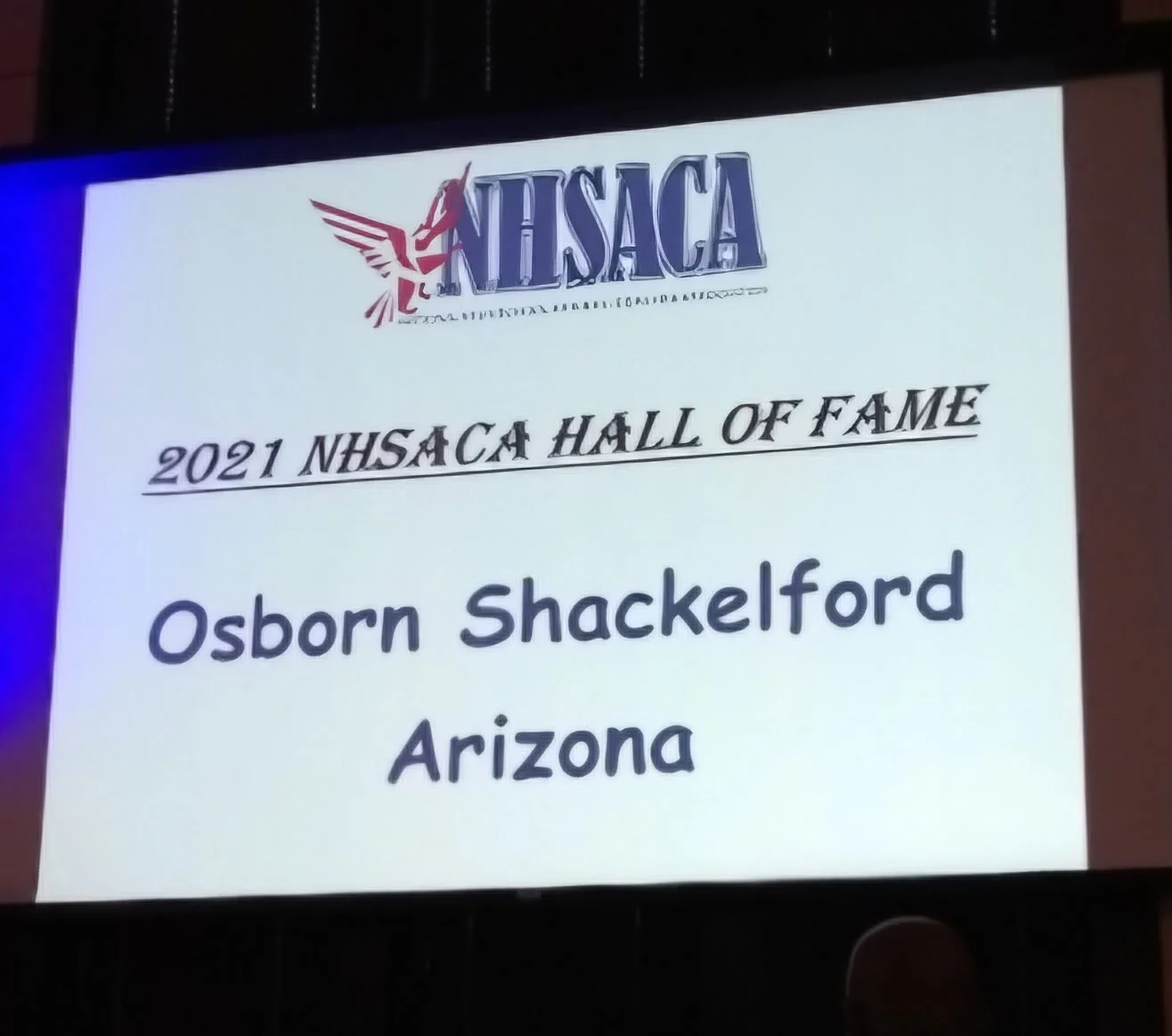 2021 Nat'l HOF Oz Shackelford