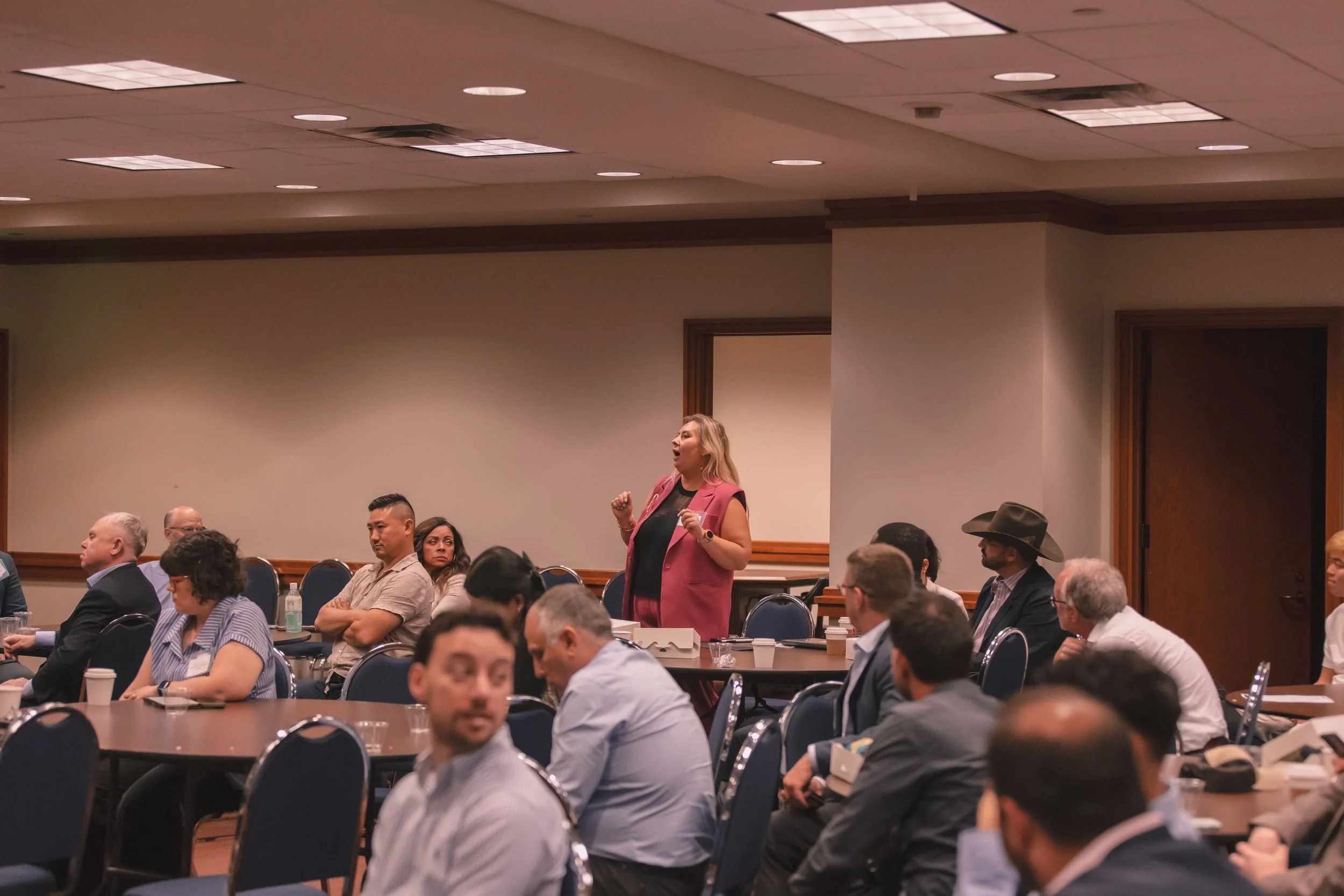 Texas Innovation Forum Audience Asking Questions