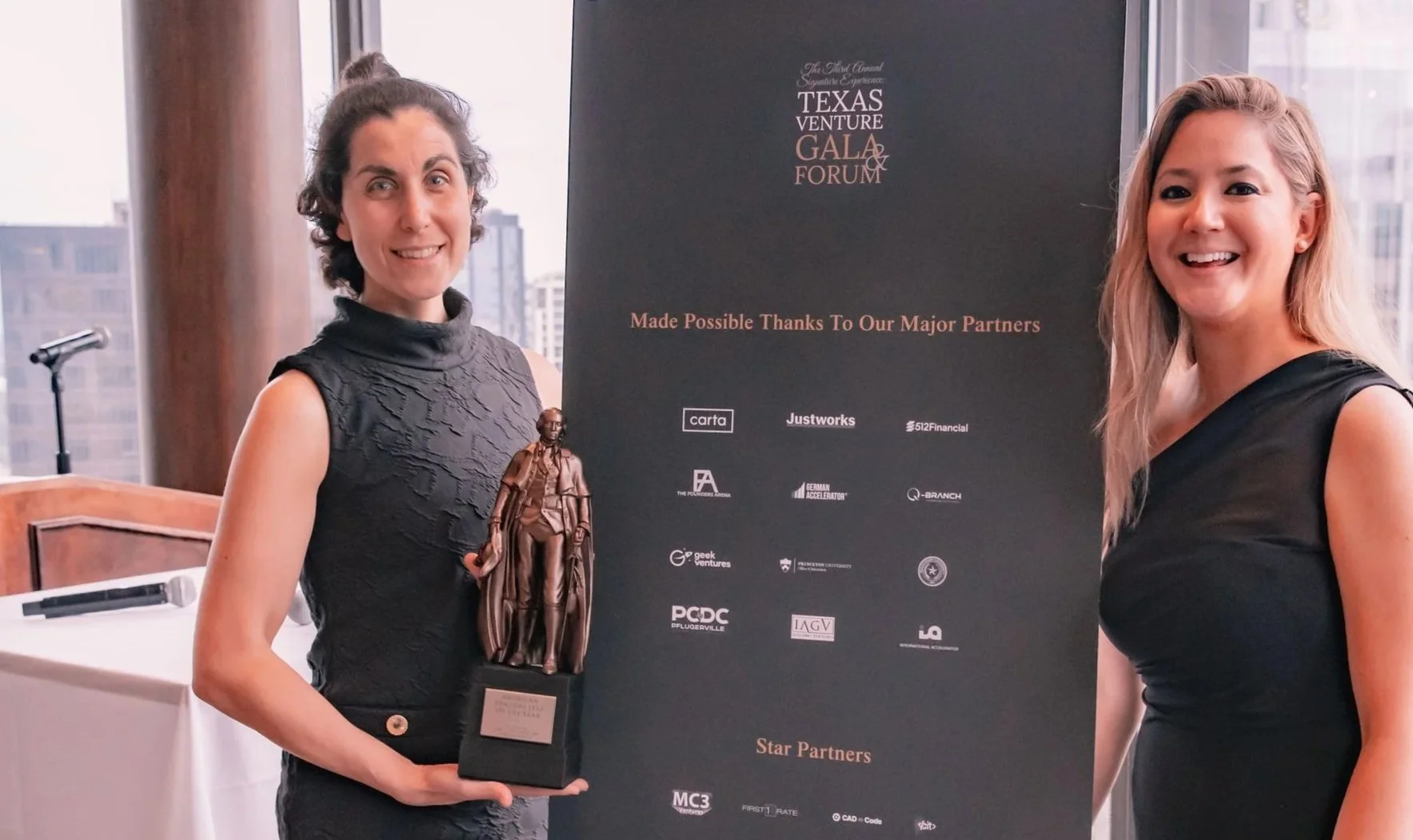 Princeton University Office of Innovation's Christine Galib received American Venture Fest of the Year award