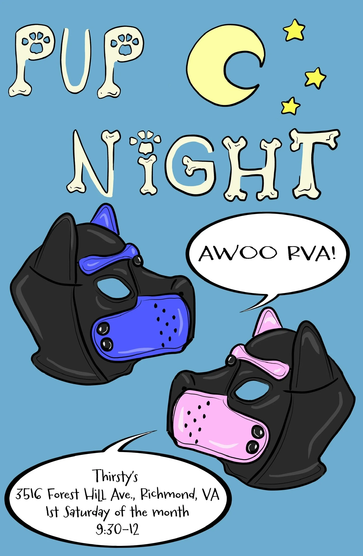 1st saturday Pup night