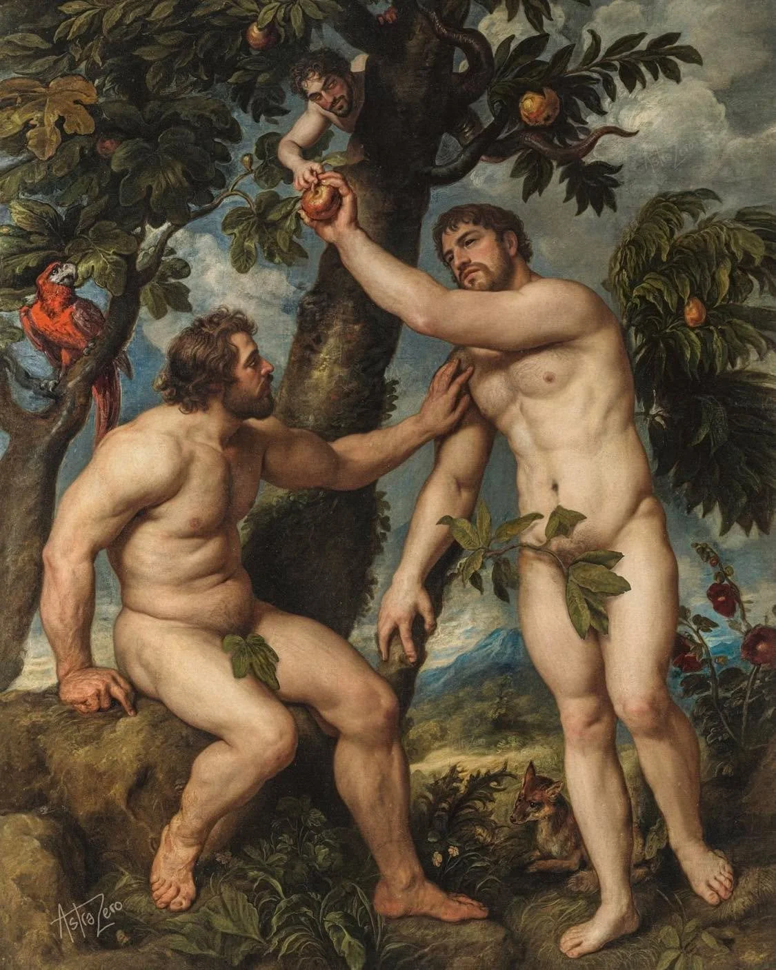 🏳️&zwj;🌈🏺2-Gay in History: Bible Series 1🏺🏳️&zwj;🌈

Genesis doesn&rsquo;t enforce heterosexuality&mdash;it sanctifies companionship.
The sacred good is not &ldquo;male with female,&rdquo; but human with a partner who corresponds, who complement