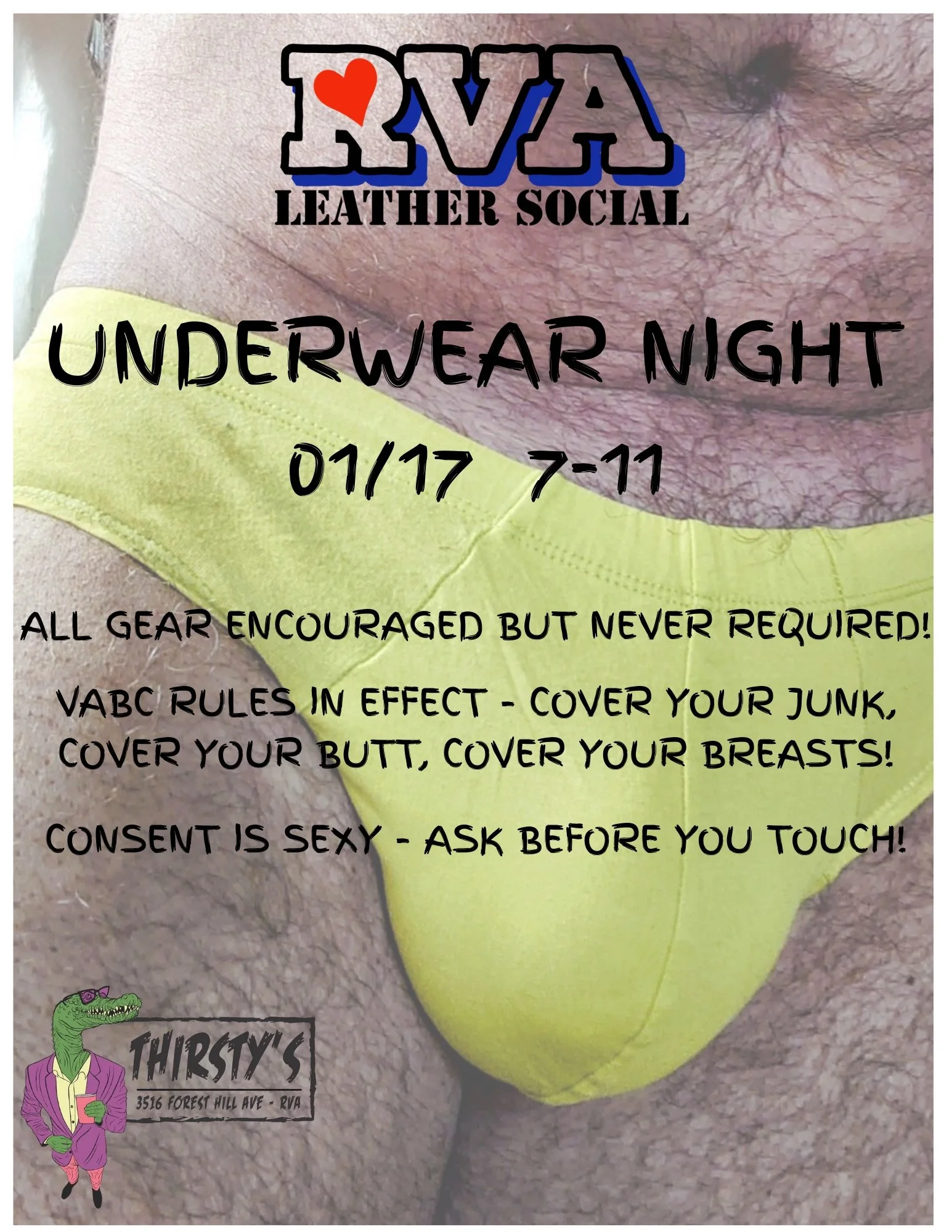 Leather Night Underwear Party