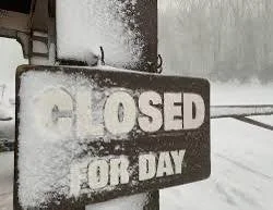 THIRSTYS WILL BE CLOSED TODAY Tuesday 1/27 

Sorry, ICE sucks. 

If anyone knows I good plow service let us know, we usually just do it ourselves but not this time.