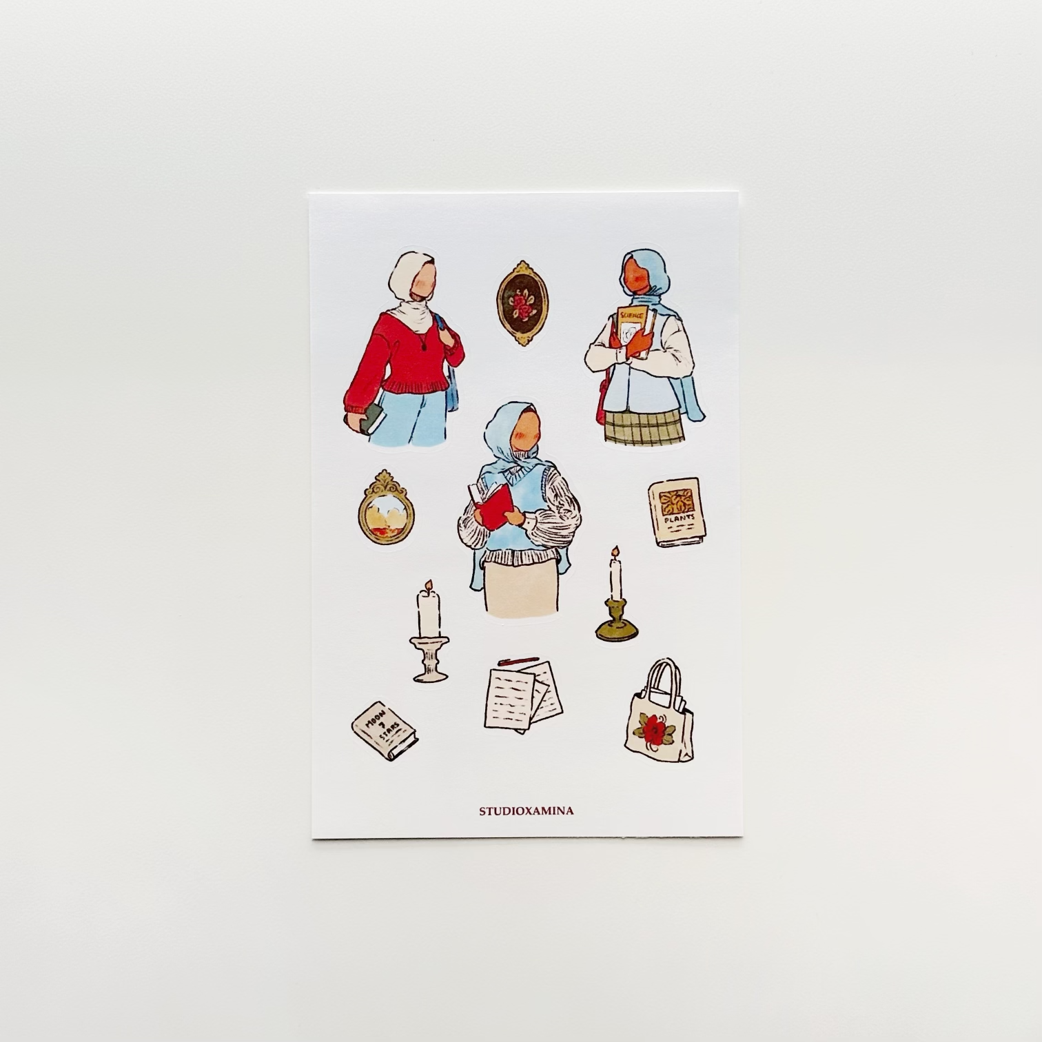 Academia Vinyl Sticker Sheet